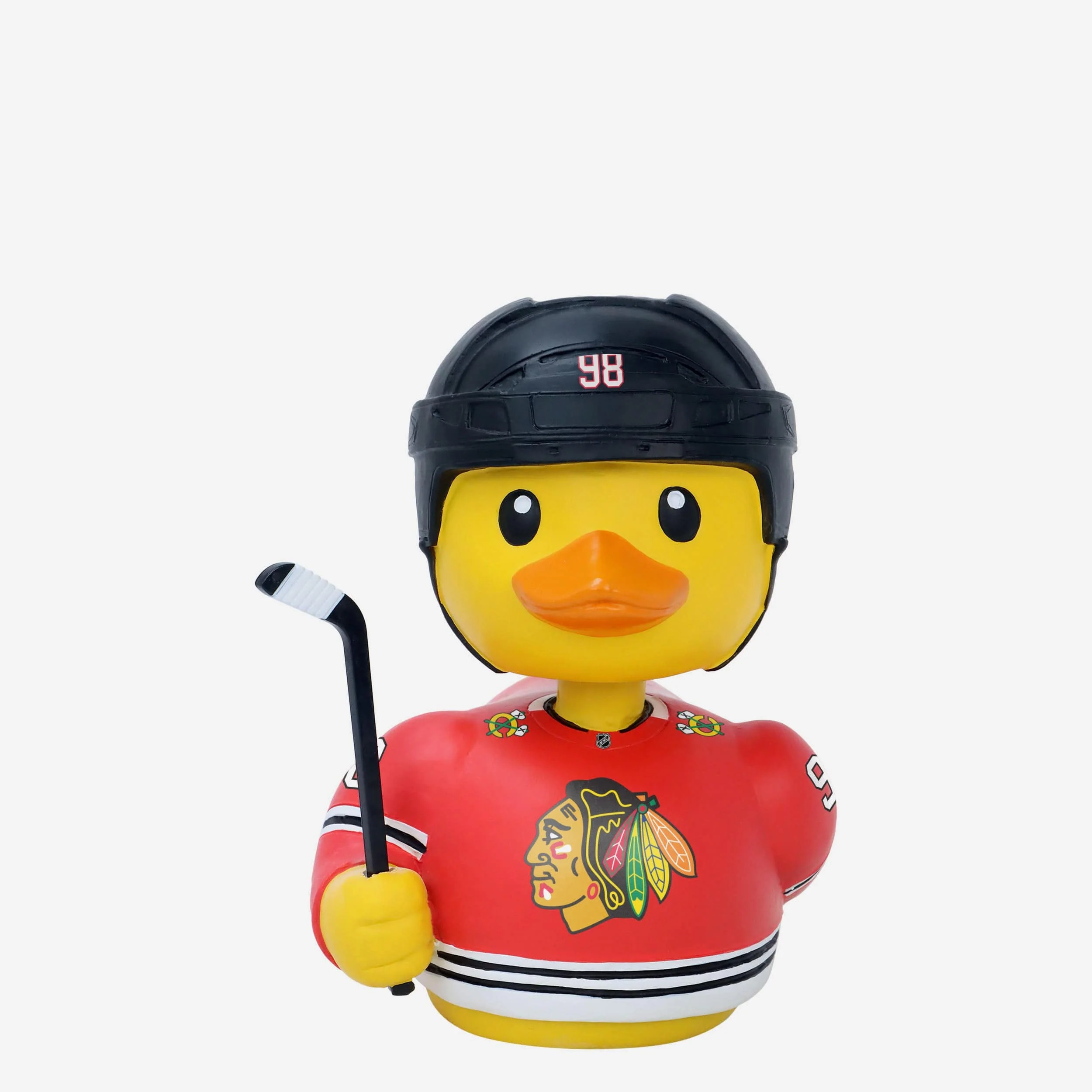 Connor Bedard Chicago Blackhawks Player Bobble Duck Mini Bobblehead