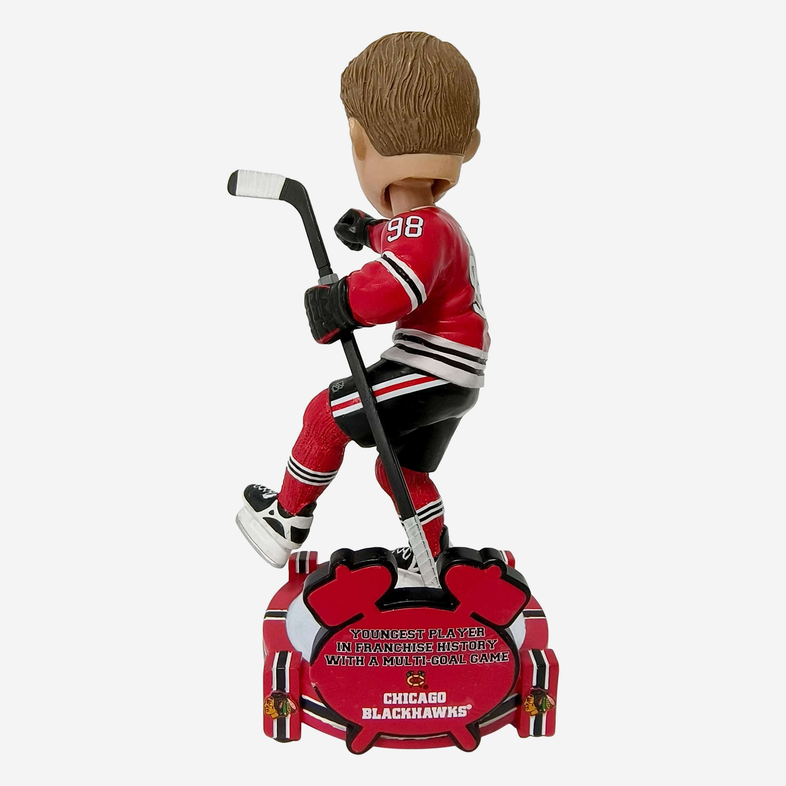 Connor Bedard Chicago Blackhawks Rookie Sensation Gamebreaker Bobblehead - Image 5