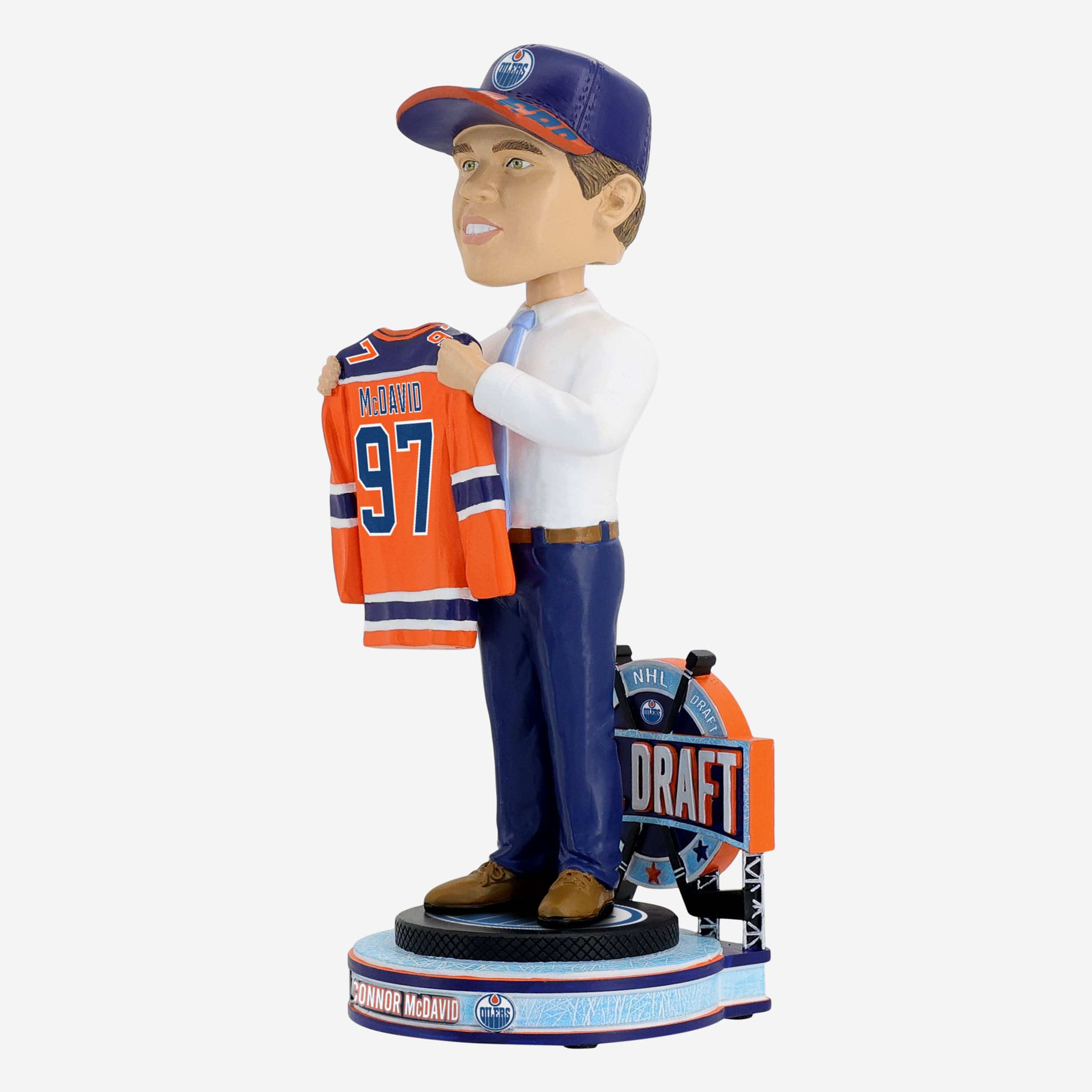 Connor McDavid Edmonton Oilers 2015 Draft Pick Bobblehead - Image 4