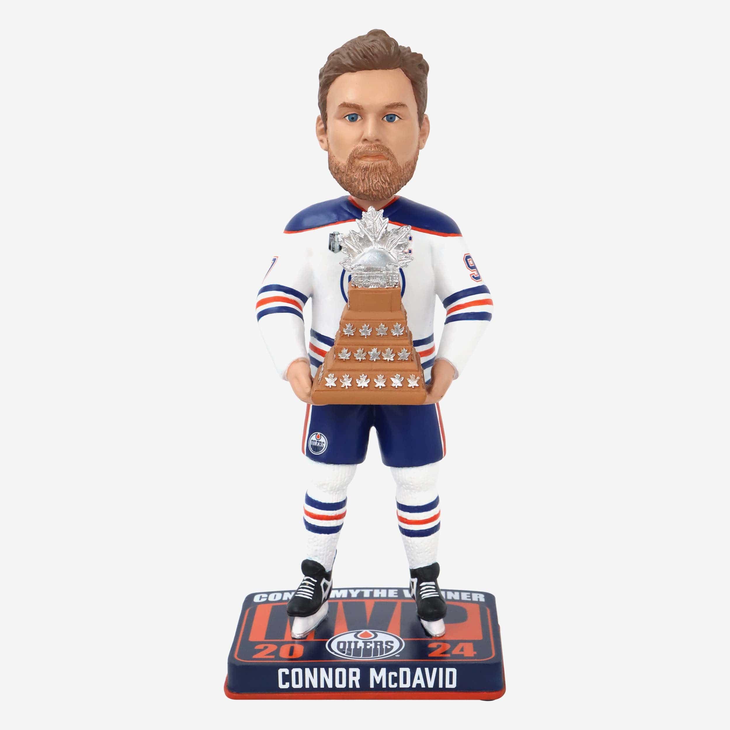 Connor McDavid Edmonton Oilers 2024 NHL Stanley Cup MVP Bobblehead