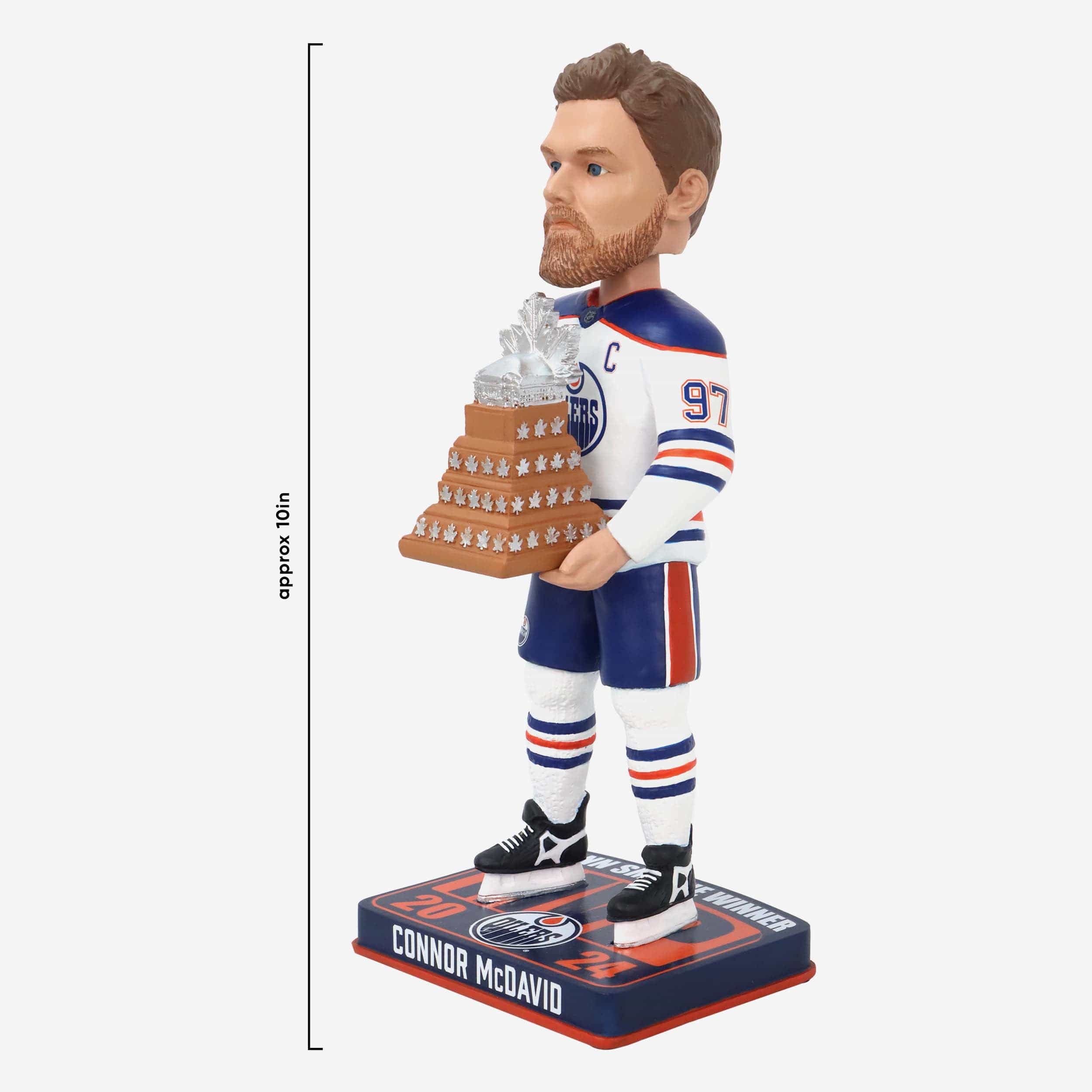 Connor McDavid Edmonton Oilers 2024 NHL Stanley Cup MVP Bobblehead - Image 4