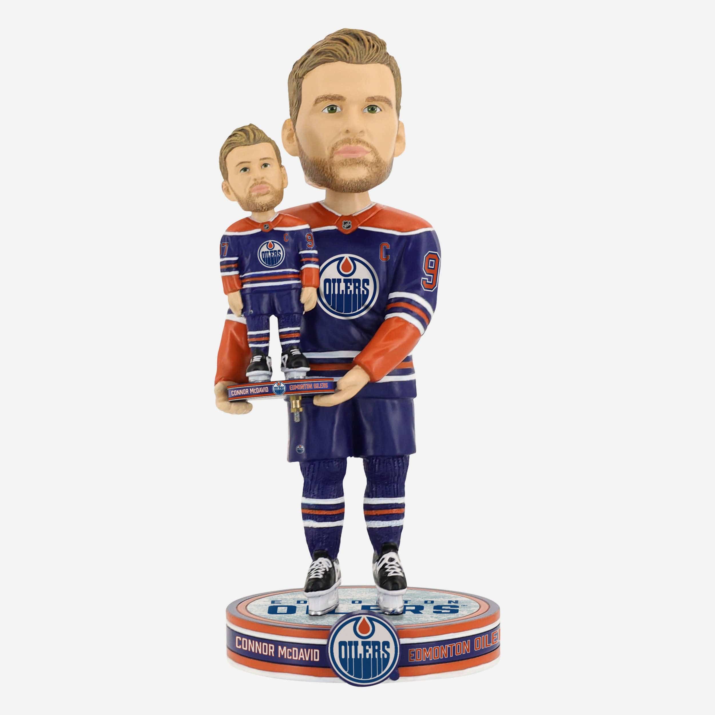 Connor McDavid Edmonton Oilers Bobble Dubblz Bobblehead