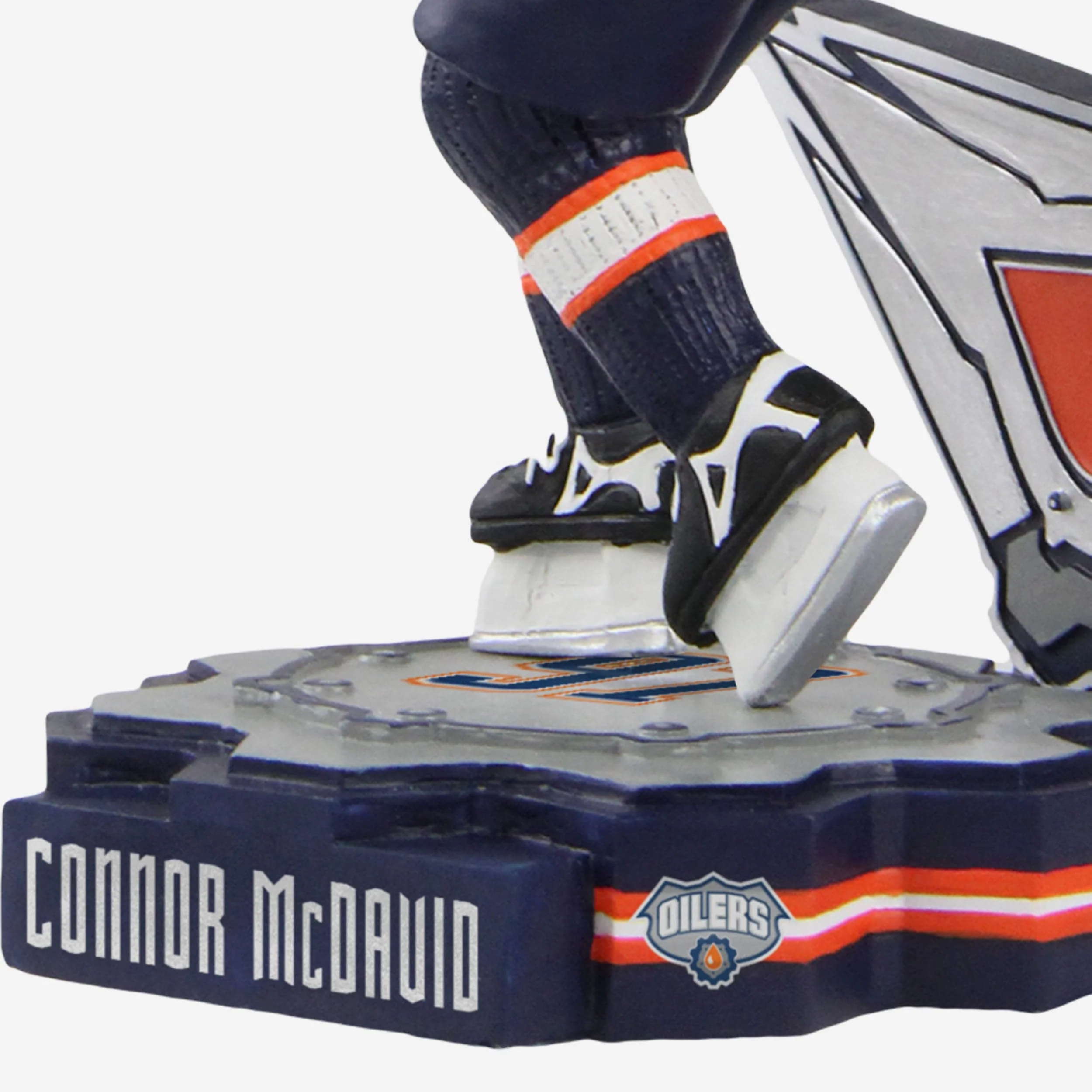 Connor McDavid Edmonton Oilers Reverse Retro Jersey Bobblehead - Image 3