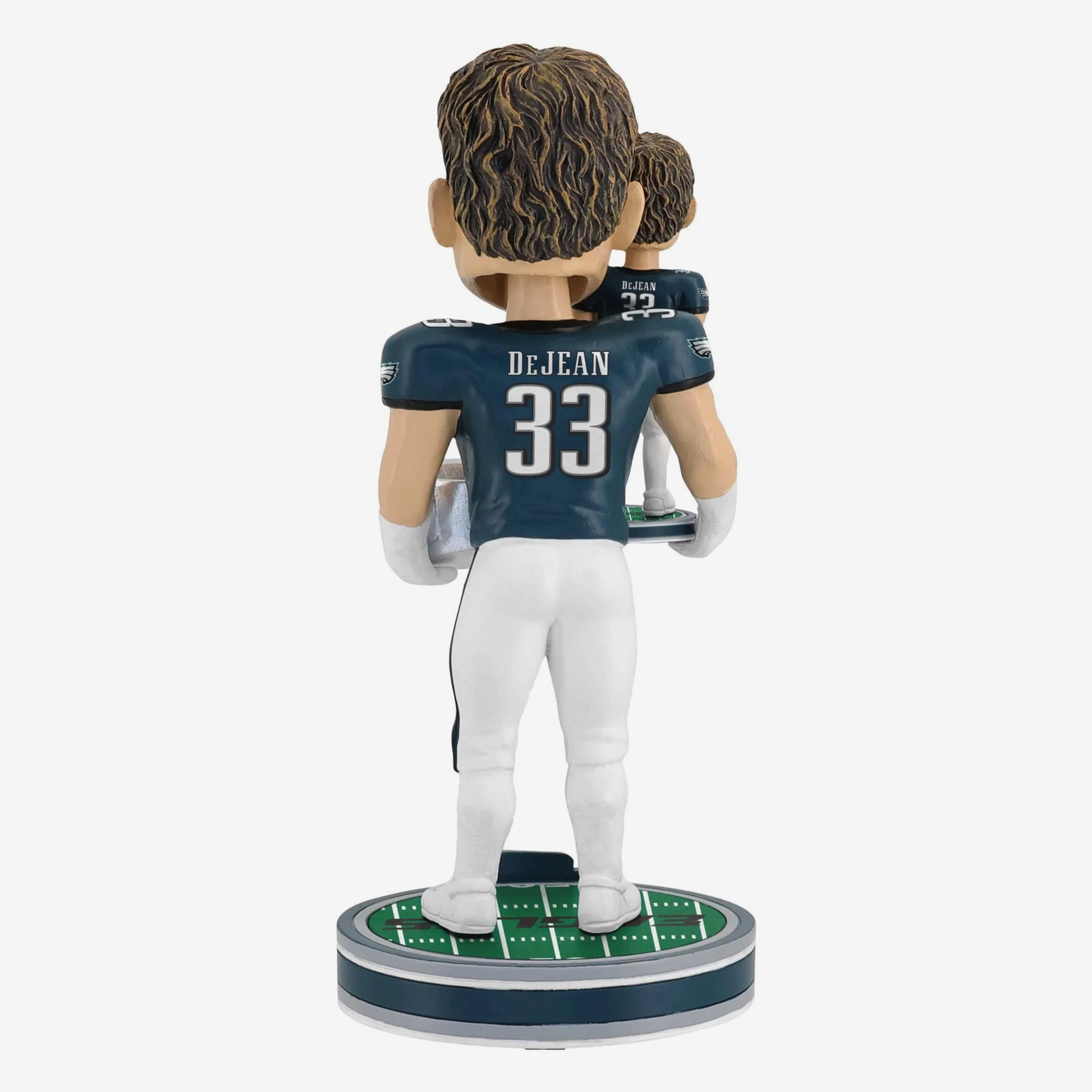 Cooper DeJean Philadelphia Eagles Super Bowl LIX Champions Bobble Dubblz Bobblehead - Image 7