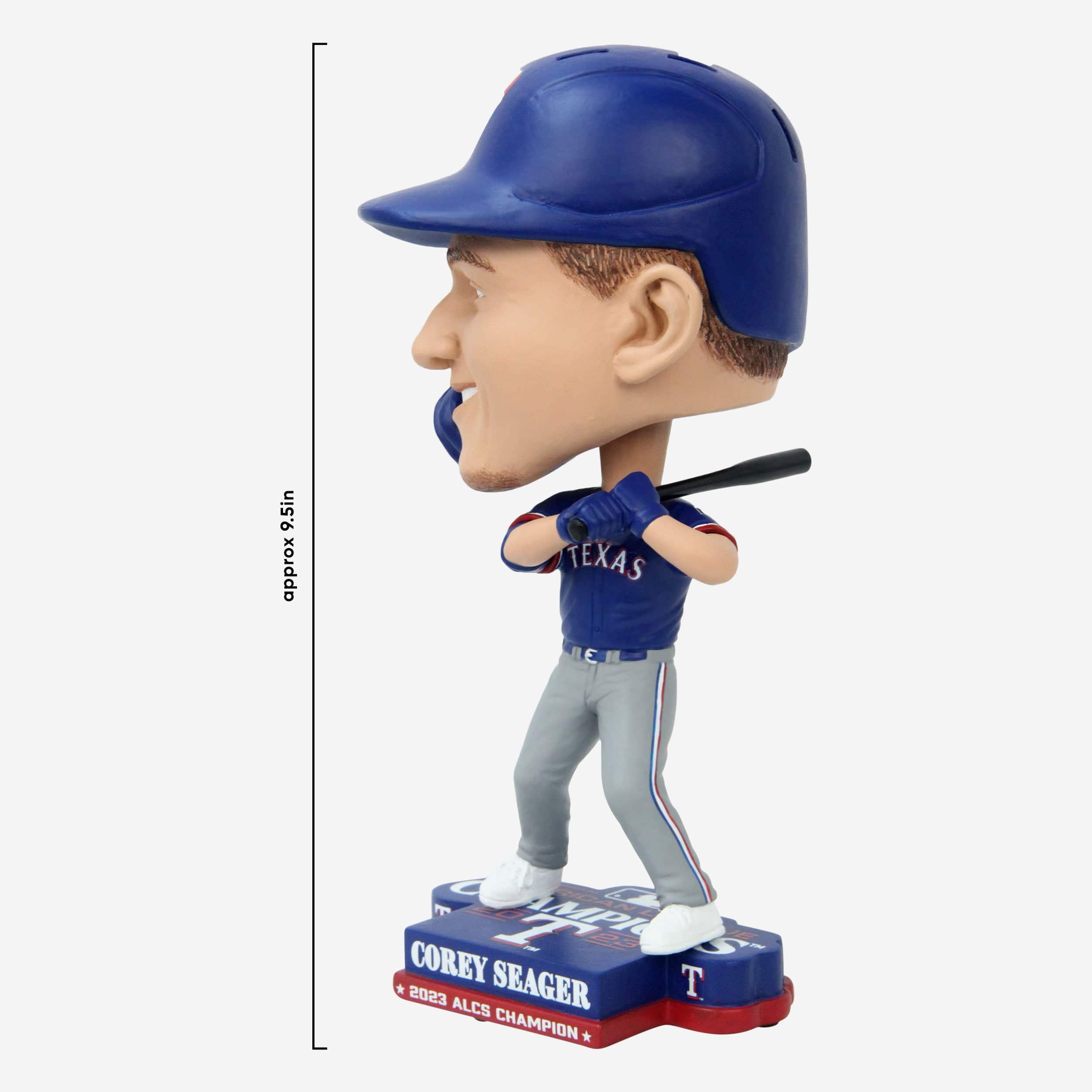 Corey Seager Texas Rangers 2023 American League Champions Gamebreaker Bighead Bobblehead - Image 4