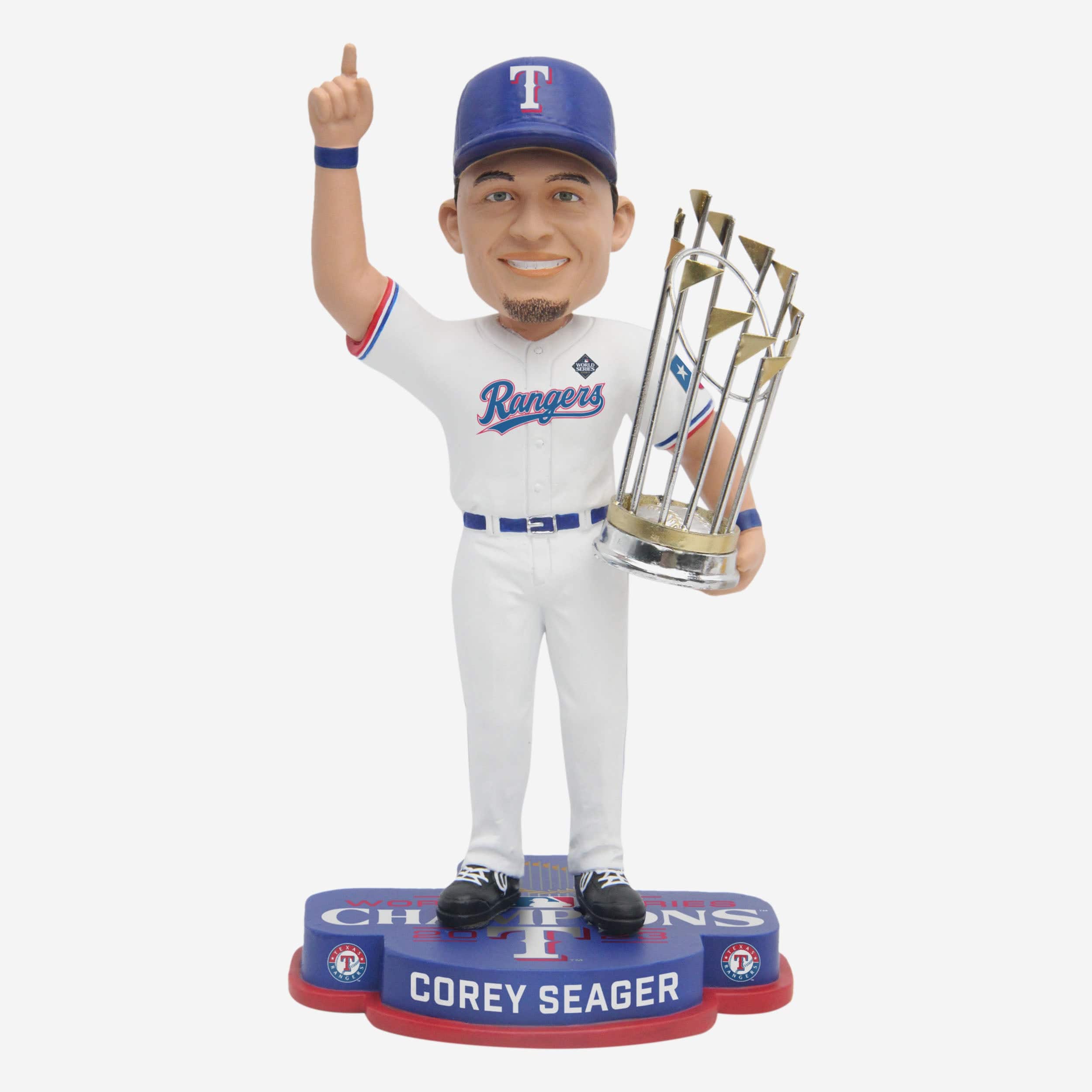 Corey Seager Texas Rangers 2023 World Series Champions Bobblehead