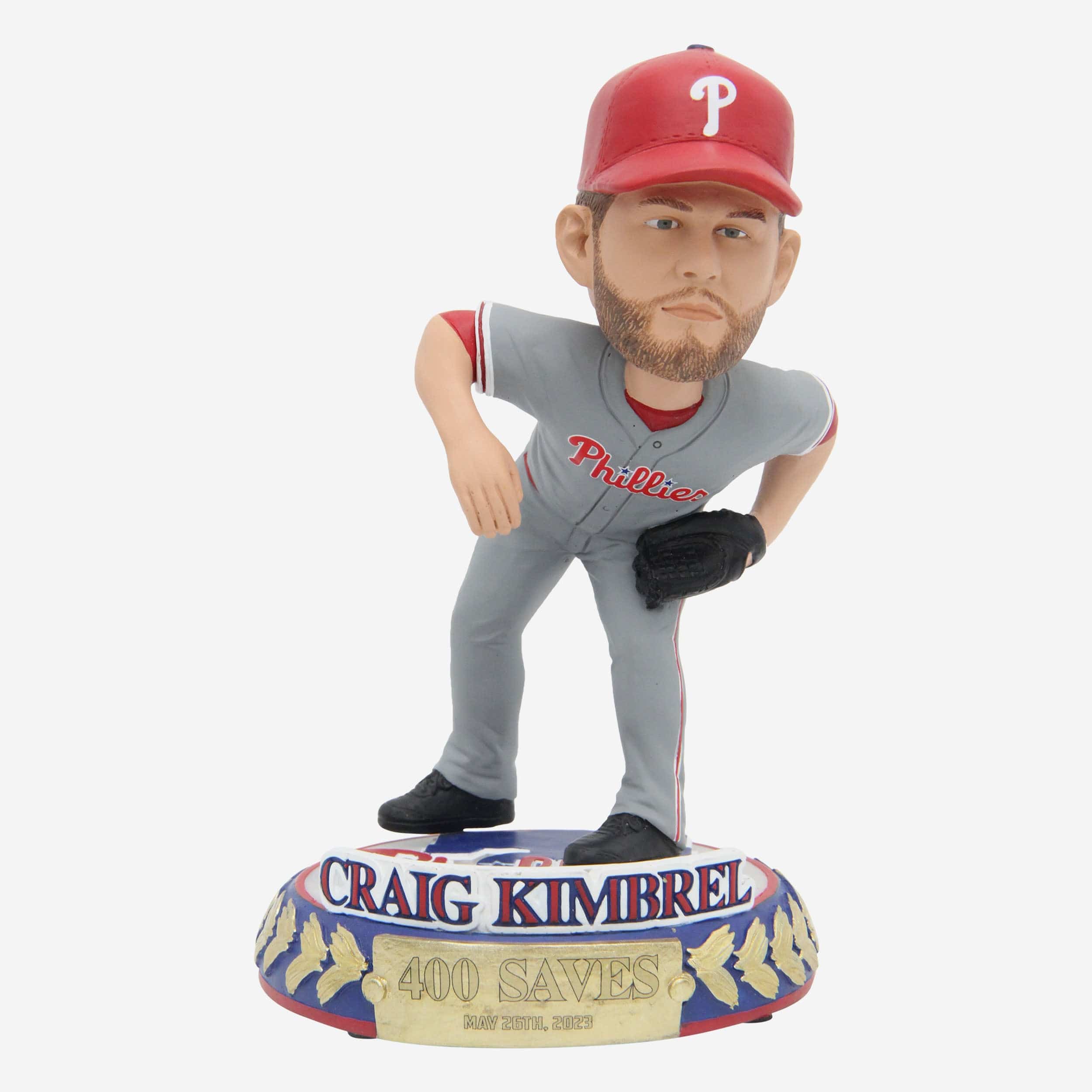Craig Kimbrel Philadelphia Phillies 400 Saves Bobblehead