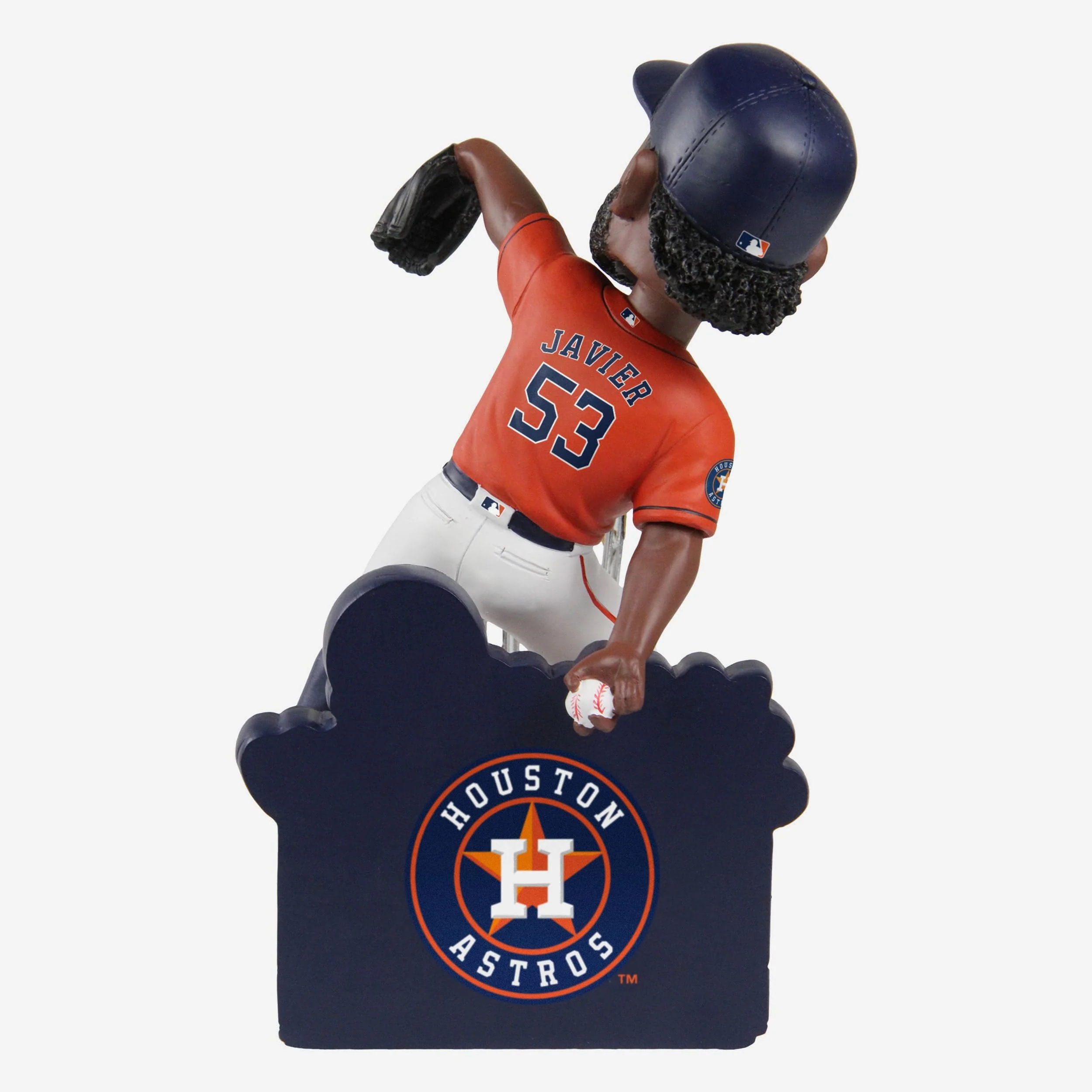 Cristian Javier Houston Astros 2022 World Series Champions Moment Bobblehead - Image 5