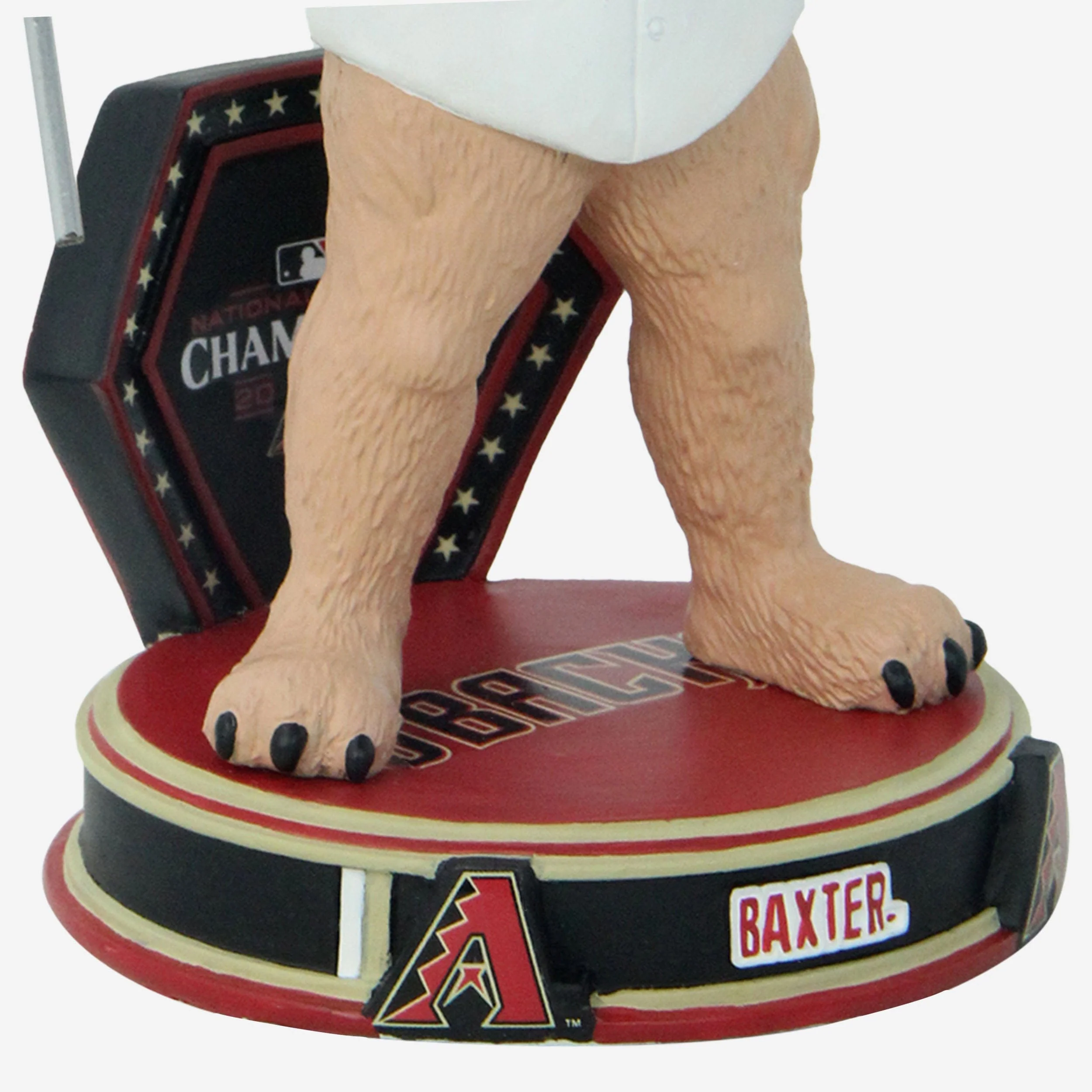 D Baxter the Bobcat Arizona Diamondbacks 2023 NLCS Champion Mascot Bobblehead - Image 3