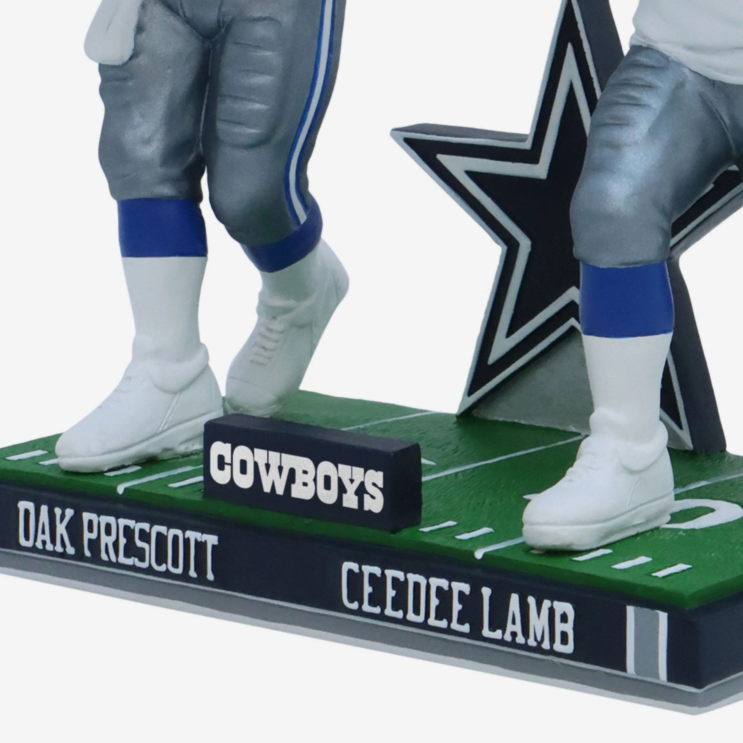 Dak Prescott & CeeDee Lamb Dallas Cowboys Bobblemate Dual Bobblehead - Image 4