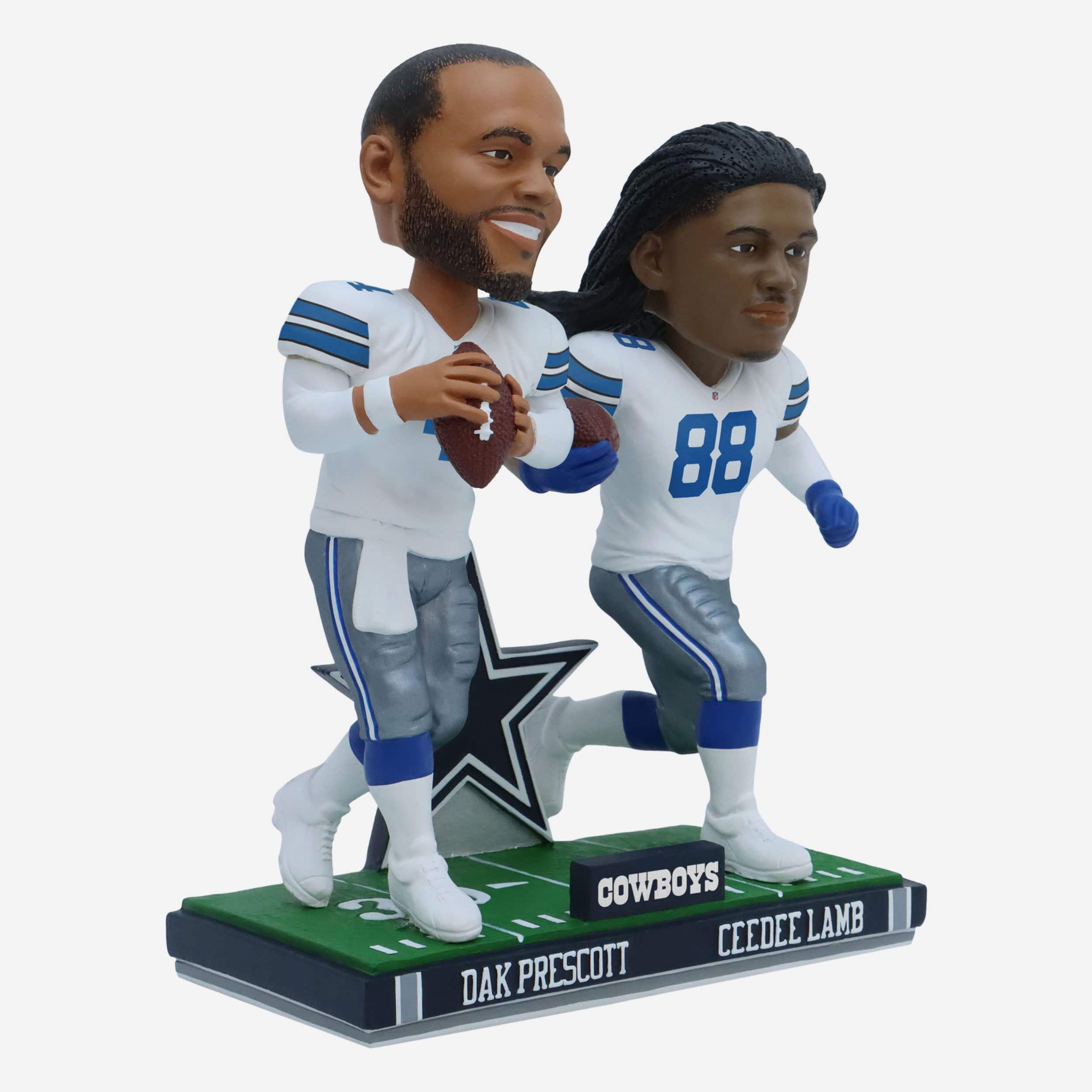 Dak Prescott & CeeDee Lamb Dallas Cowboys Bobblemate Dual Bobblehead - Image 5