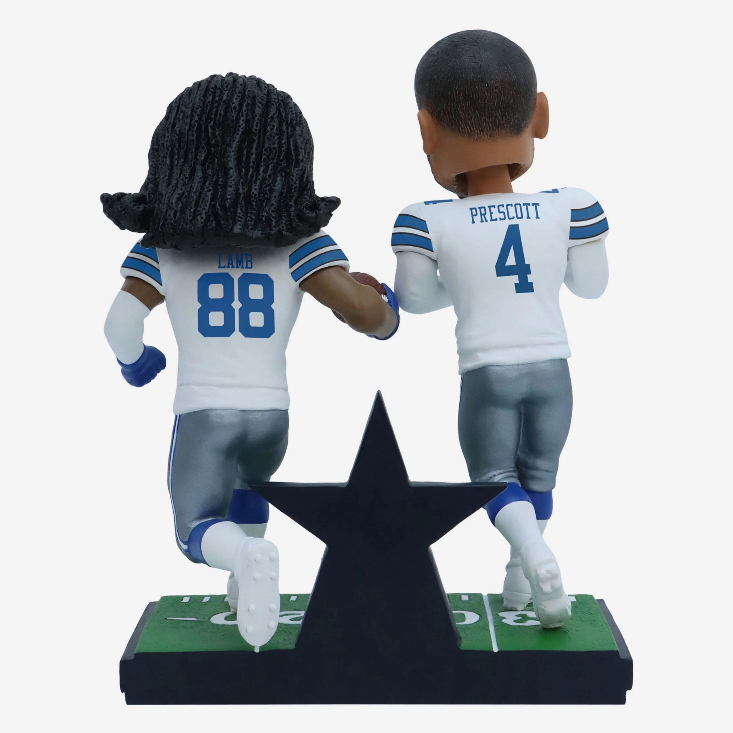 Dak Prescott & CeeDee Lamb Dallas Cowboys Bobblemate Dual Bobblehead - Image 6