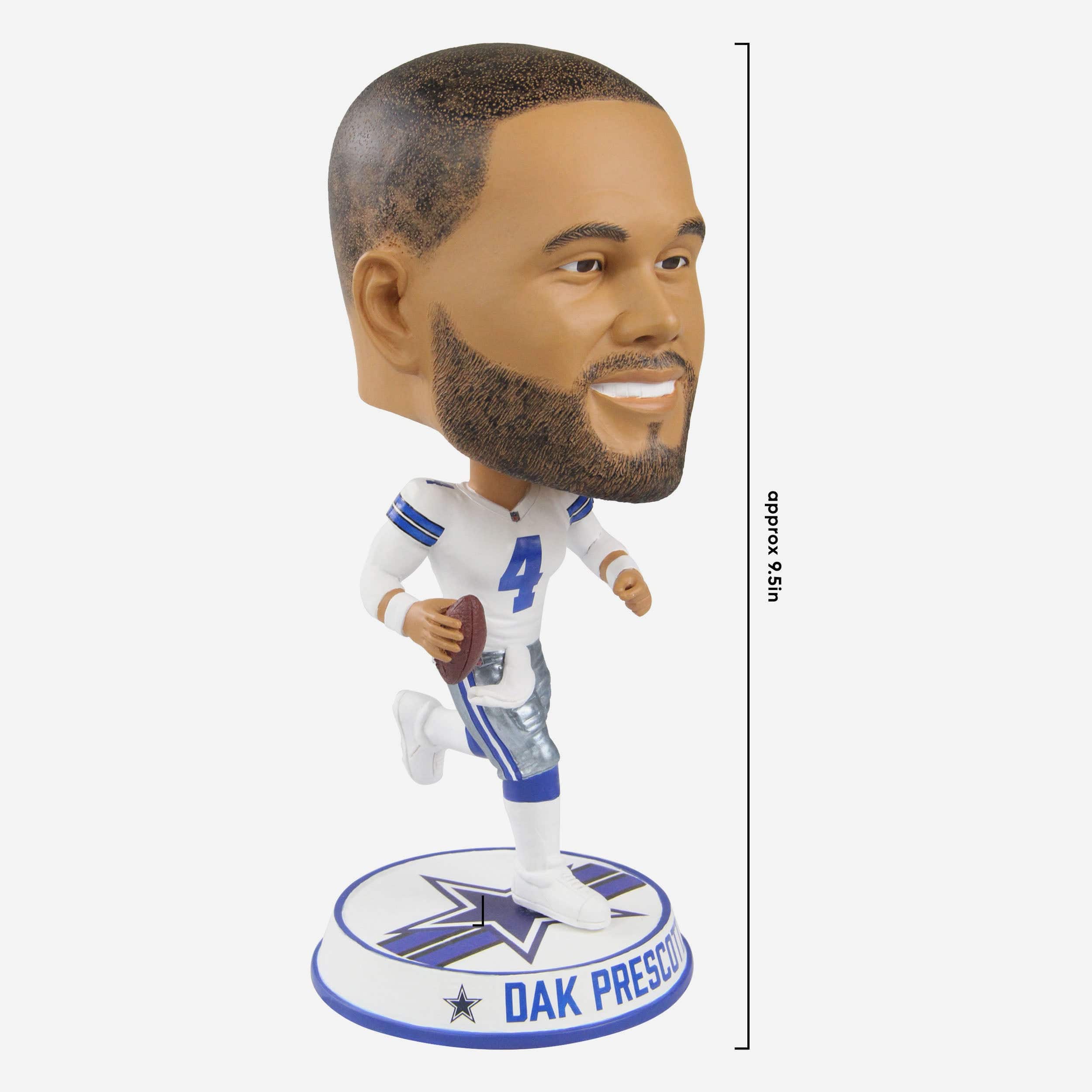 Dak Prescott Dallas Cowboys Action Pose Bighead Bobblehead - Image 4