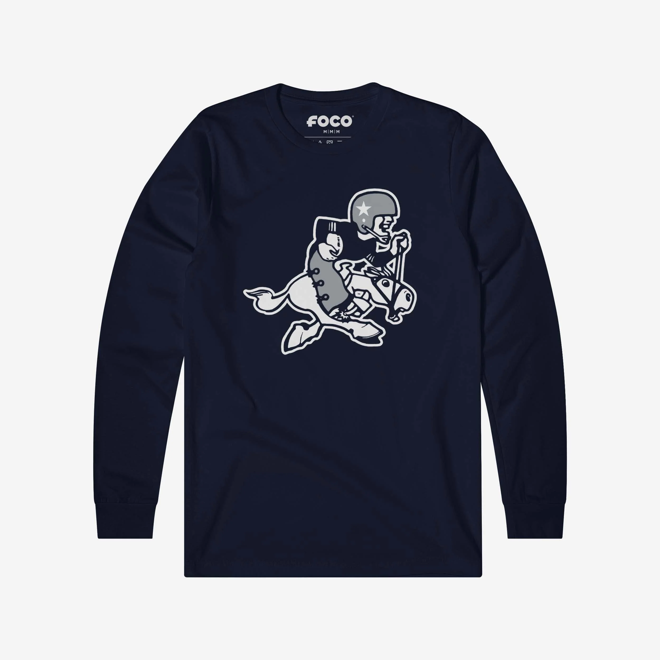 Dallas Cowboys 1966 Retro Logo Long Sleeve T-Shirt