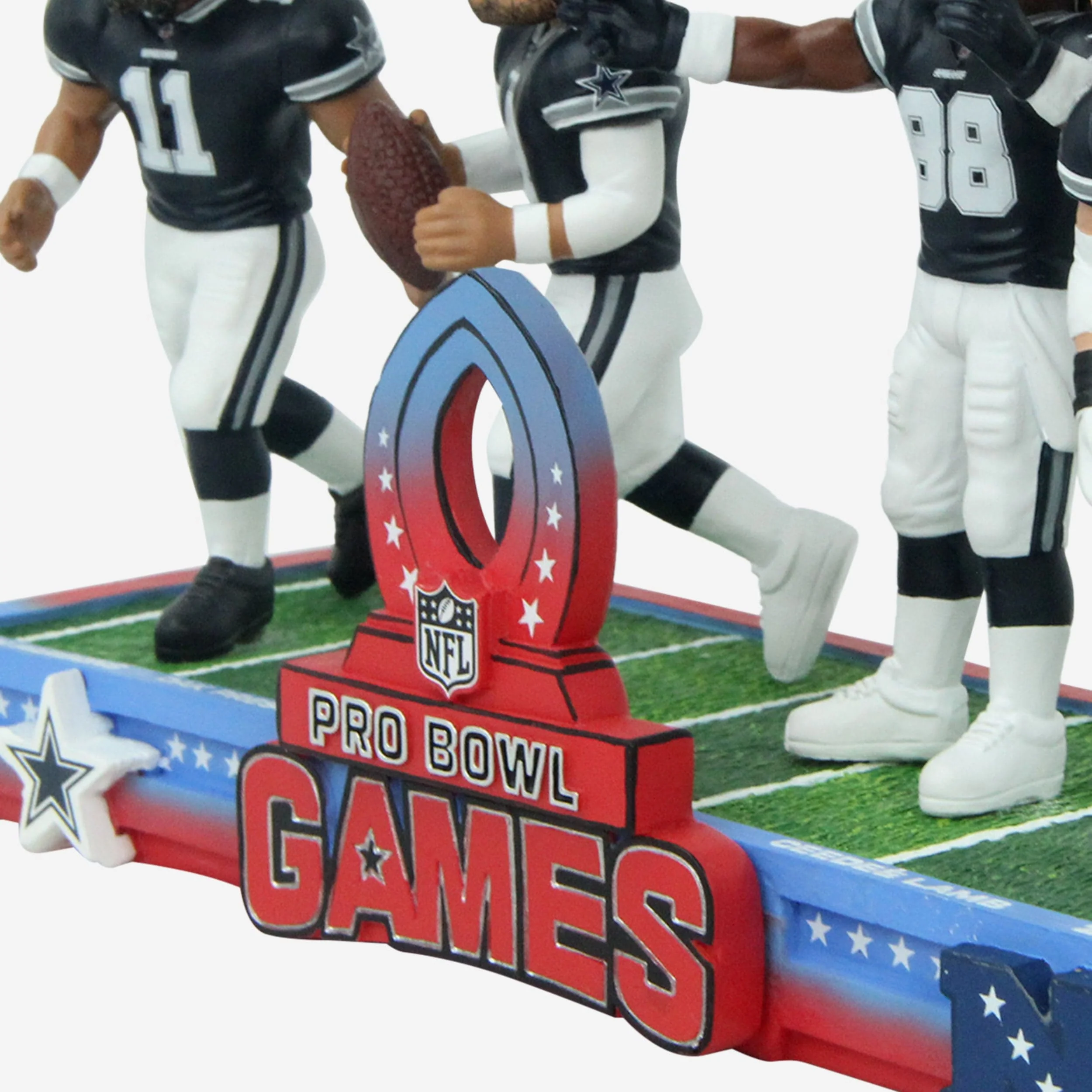 Dallas Cowboys 2024 Pro Bowl Games Mini Bobblehead Scene - Image 3