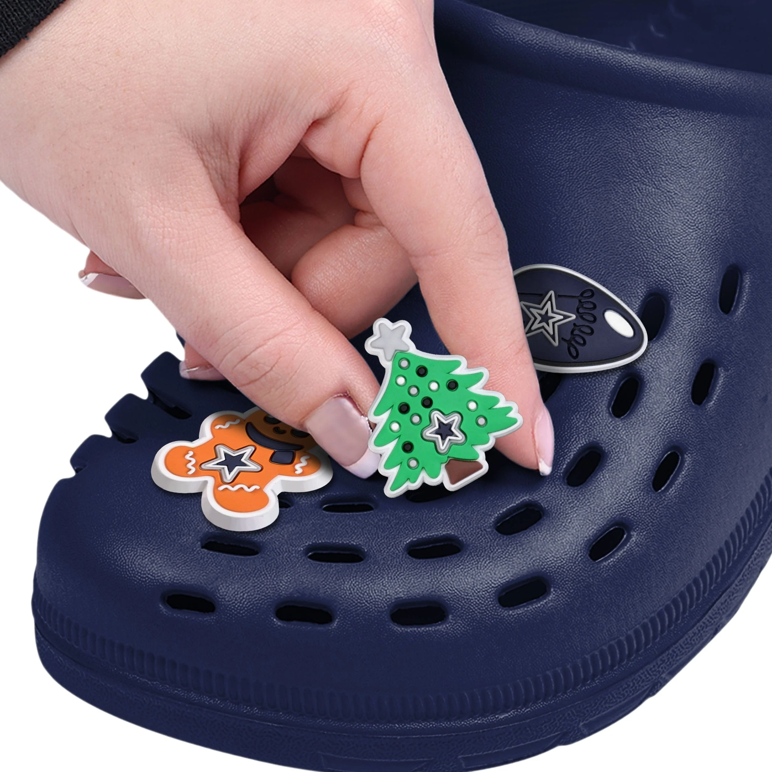 Dallas Cowboys 6 Pack Holiday Team Clog Charms - Image 3