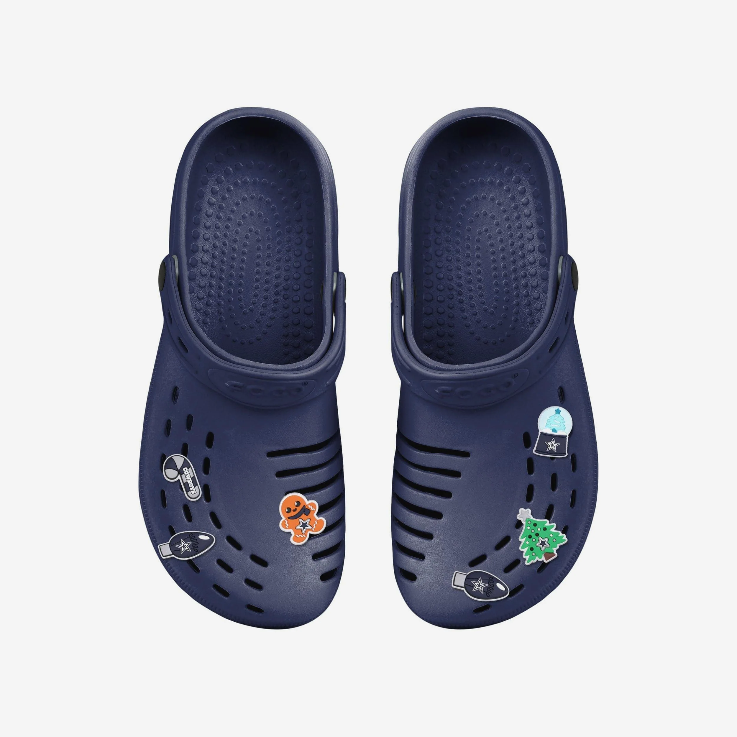 Dallas Cowboys 6 Pack Holiday Team Clog Charms - Image 4