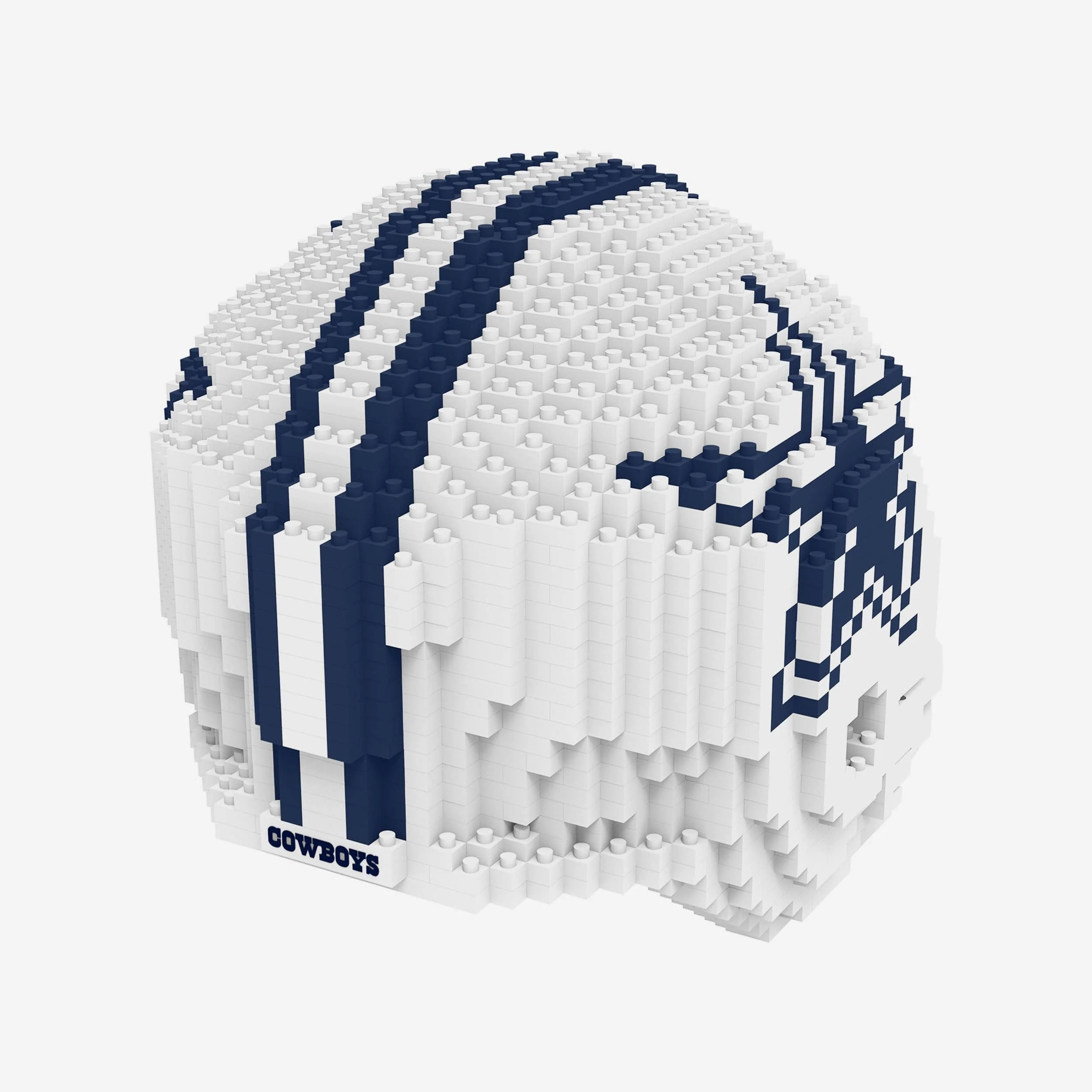 Dallas Cowboys Alternate Replica BRXLZ Mini Helmet - Image 4
