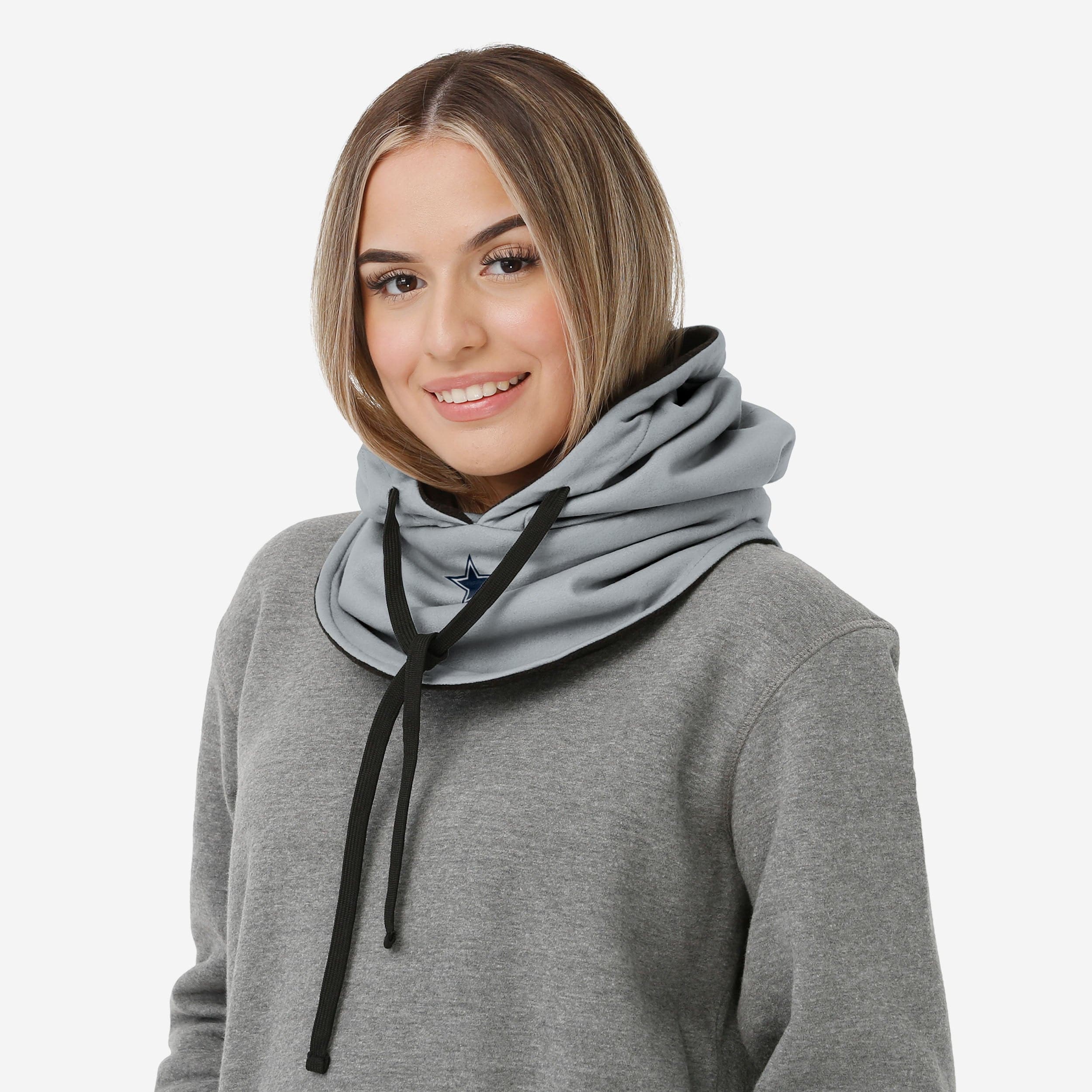 Dallas Cowboys Alternate Team Color Drawstring Hooded Gaiter - Image 4