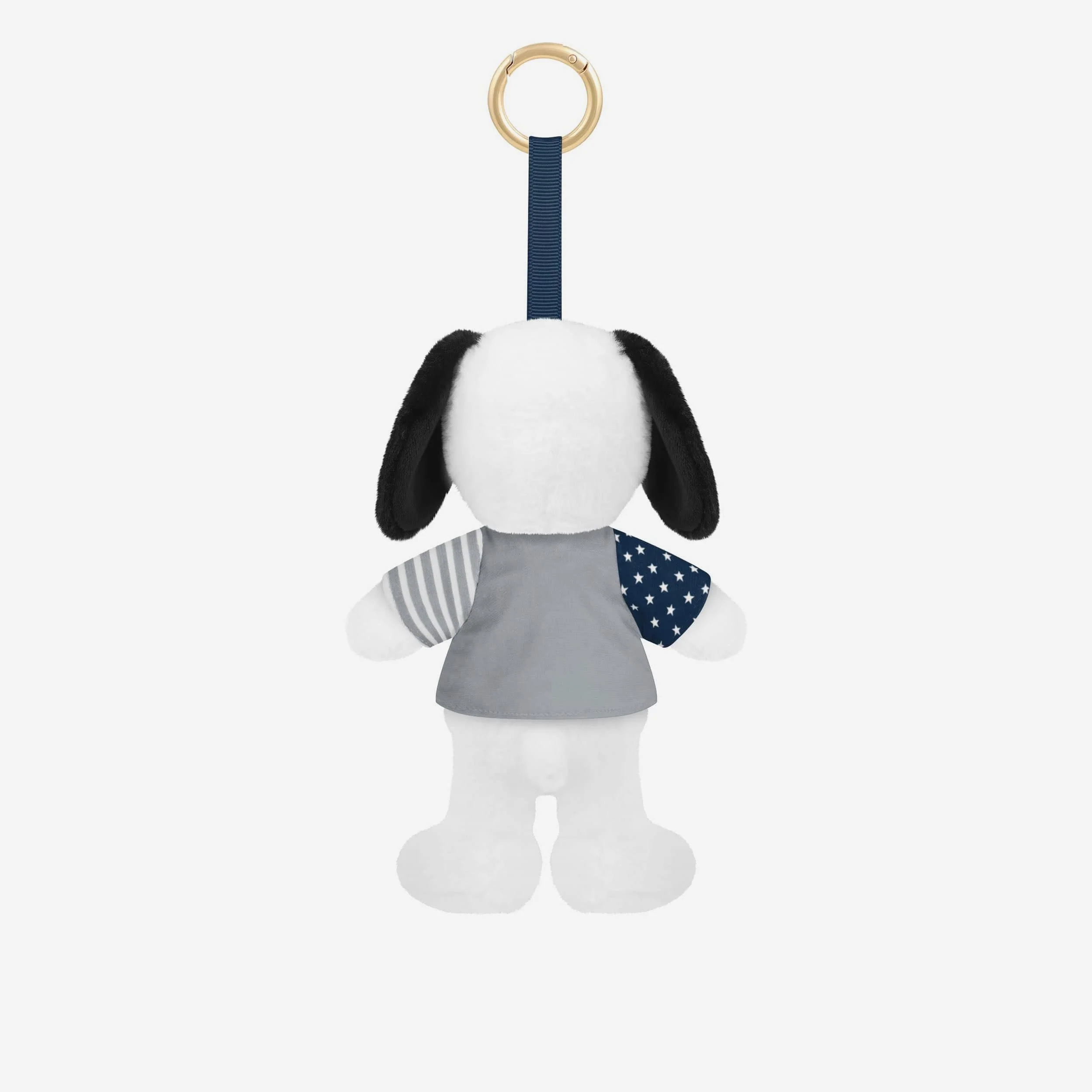 Dallas Cowboys Americana Plush Snoopy Peanuts Bag Charm Keychain - Image 2