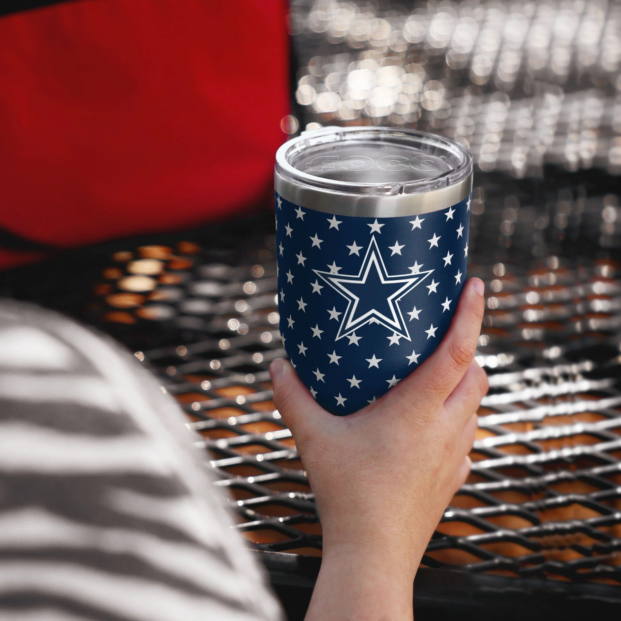 Dallas Cowboys Americana Team Logo 30 oz Tumbler - Image 3