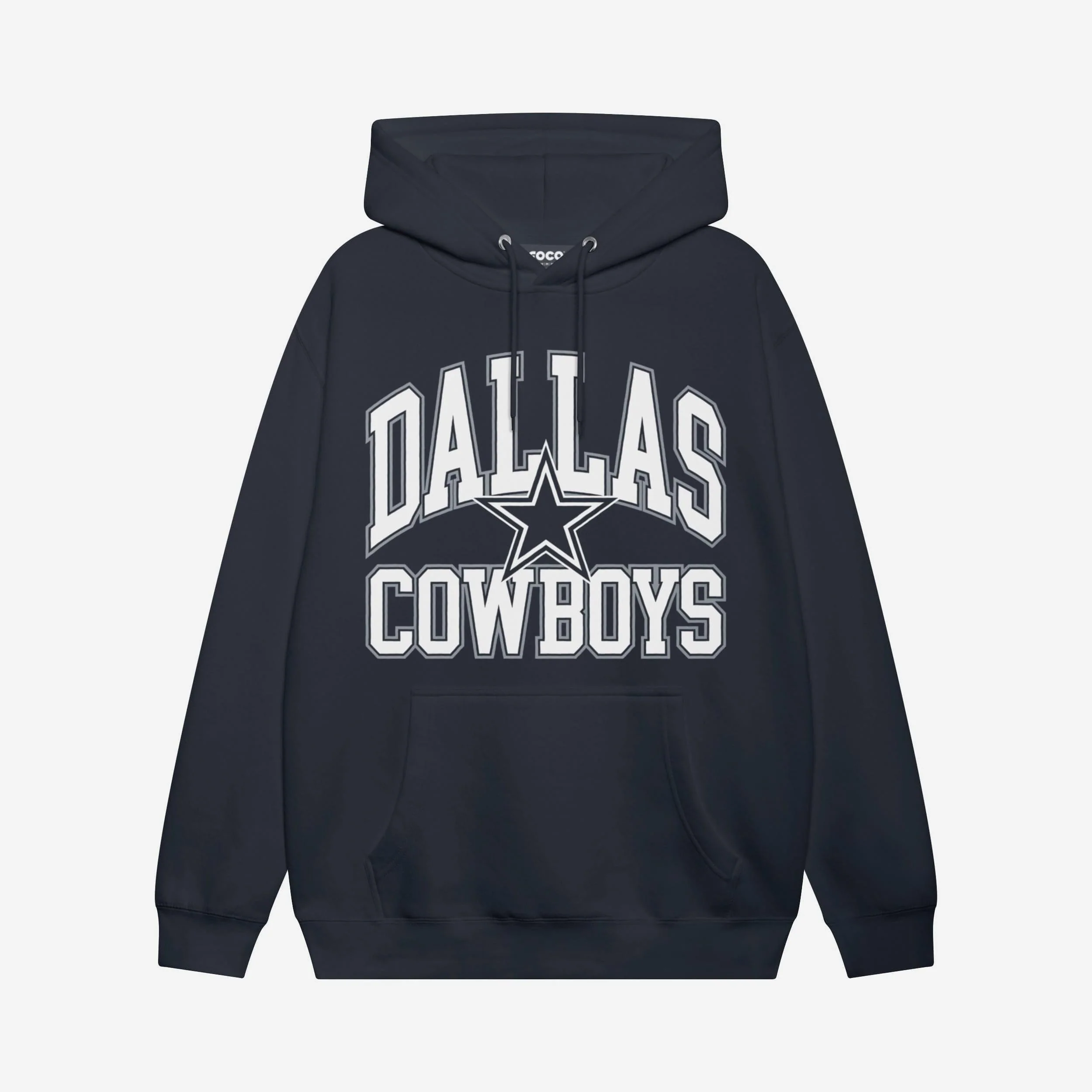 Dallas Cowboys Arched Wordmark Hoodie