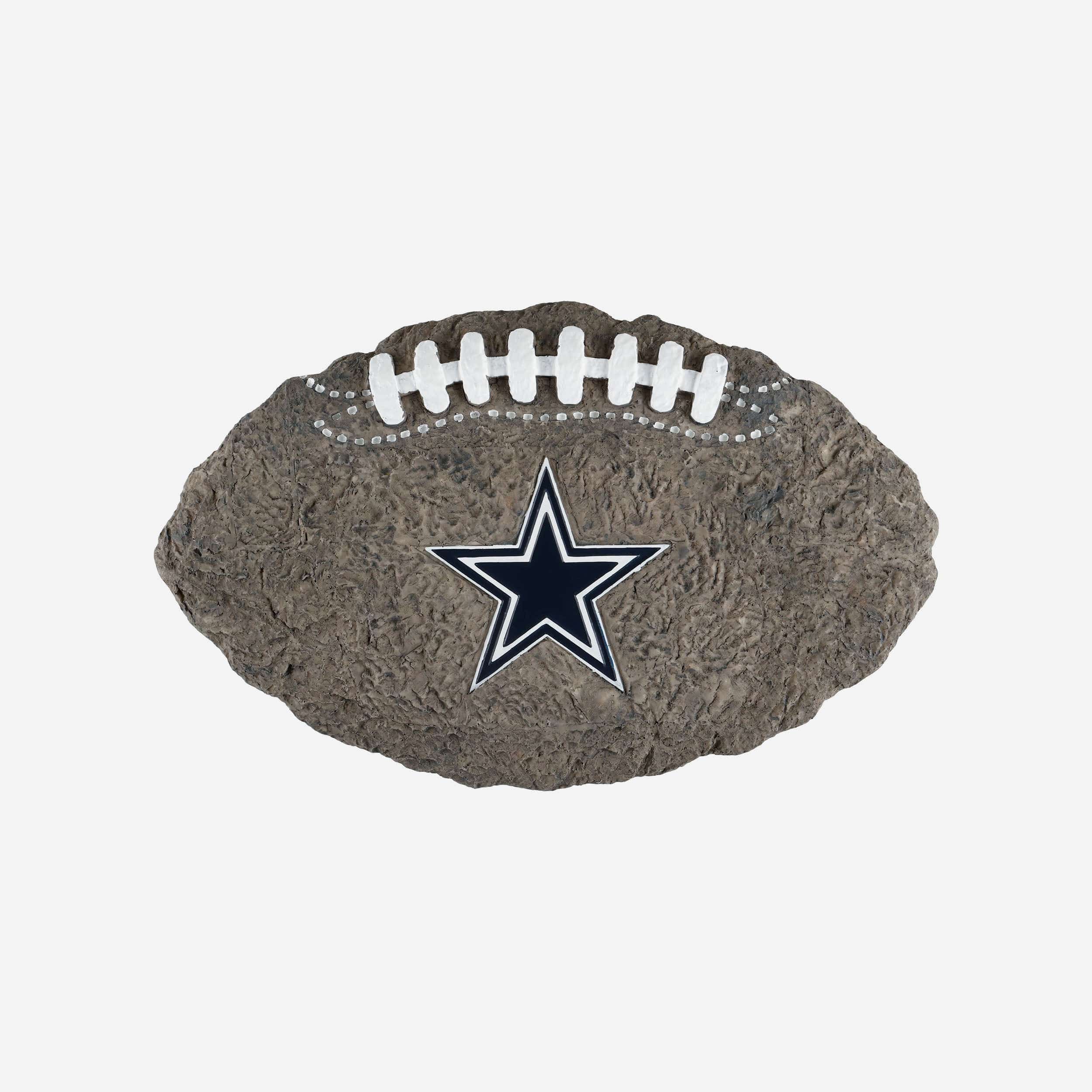 Dallas Cowboys Ball Garden Stone