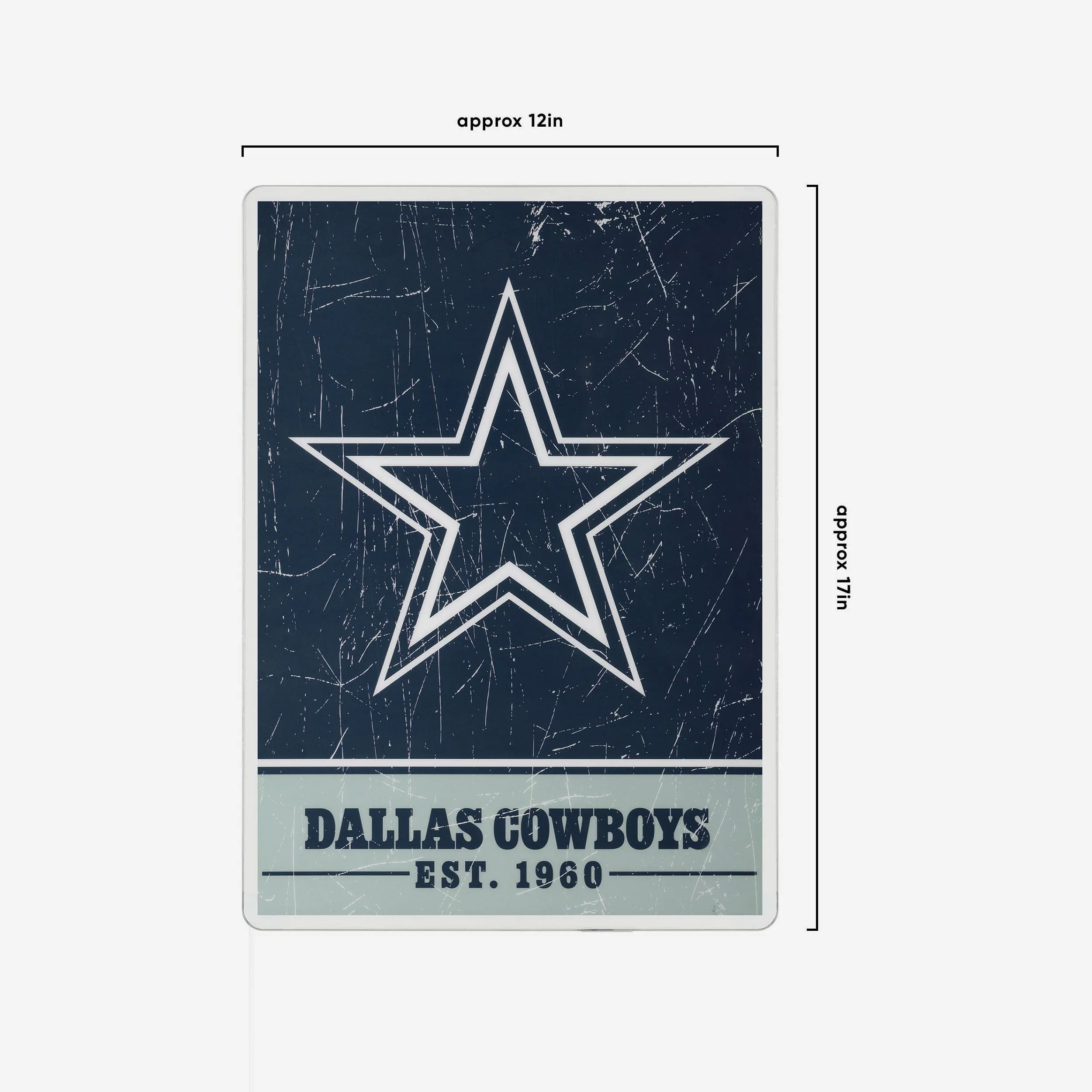 Dallas Cowboys Big Logo Backlit Sign - Image 4