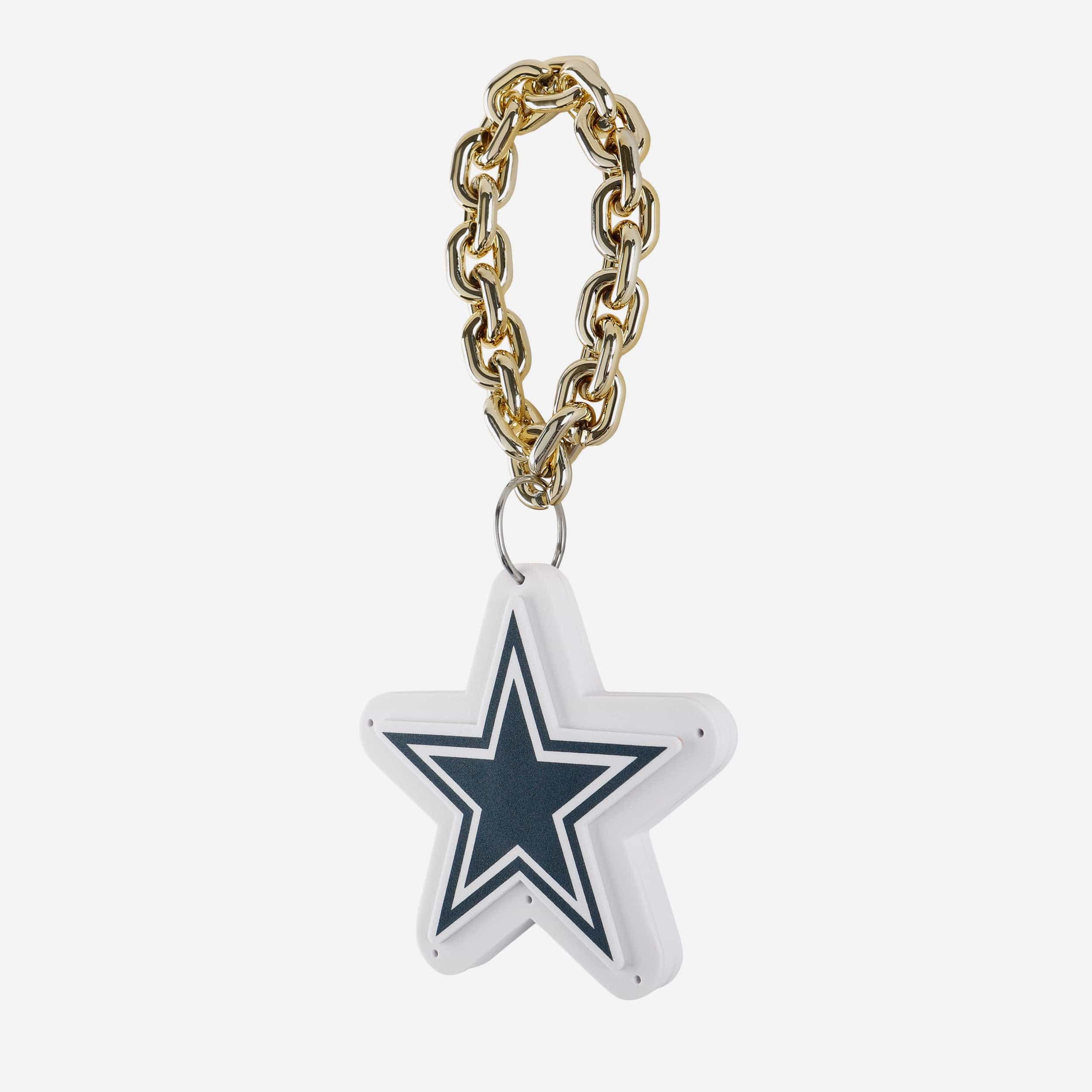 Dallas Cowboys Big Logo Light Up Chain Ornament - Image 2