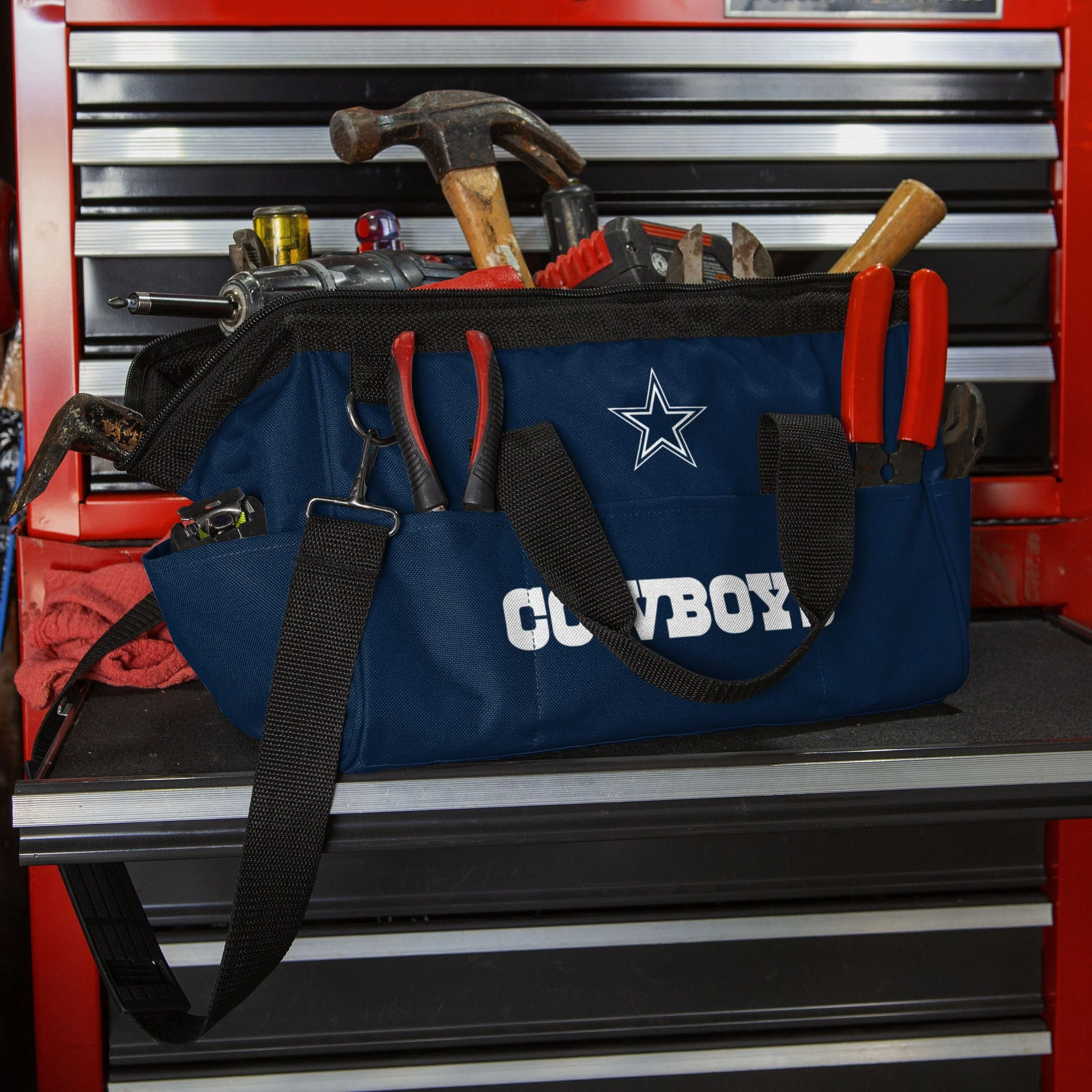 Dallas Cowboys Big Logo Tool Bag - Image 4
