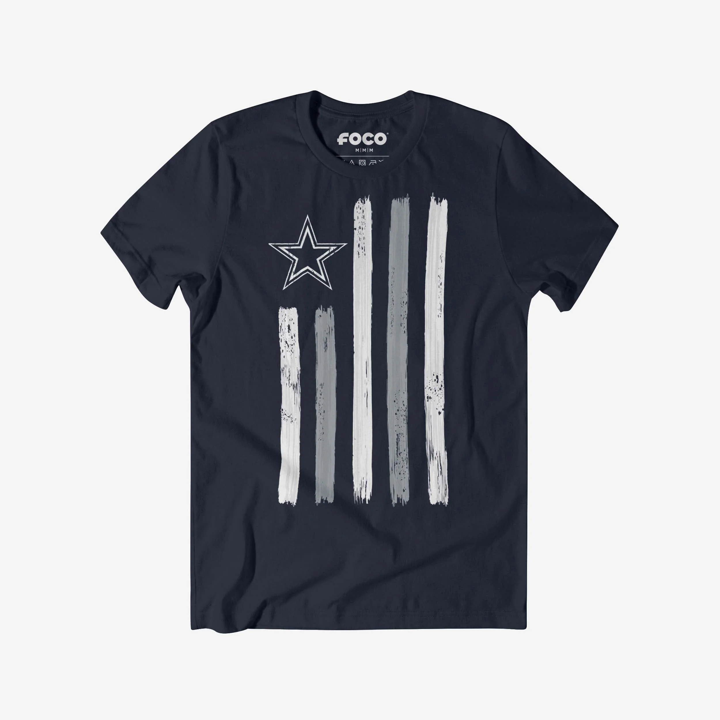 Dallas Cowboys Brushstroke Flag T-Shirt