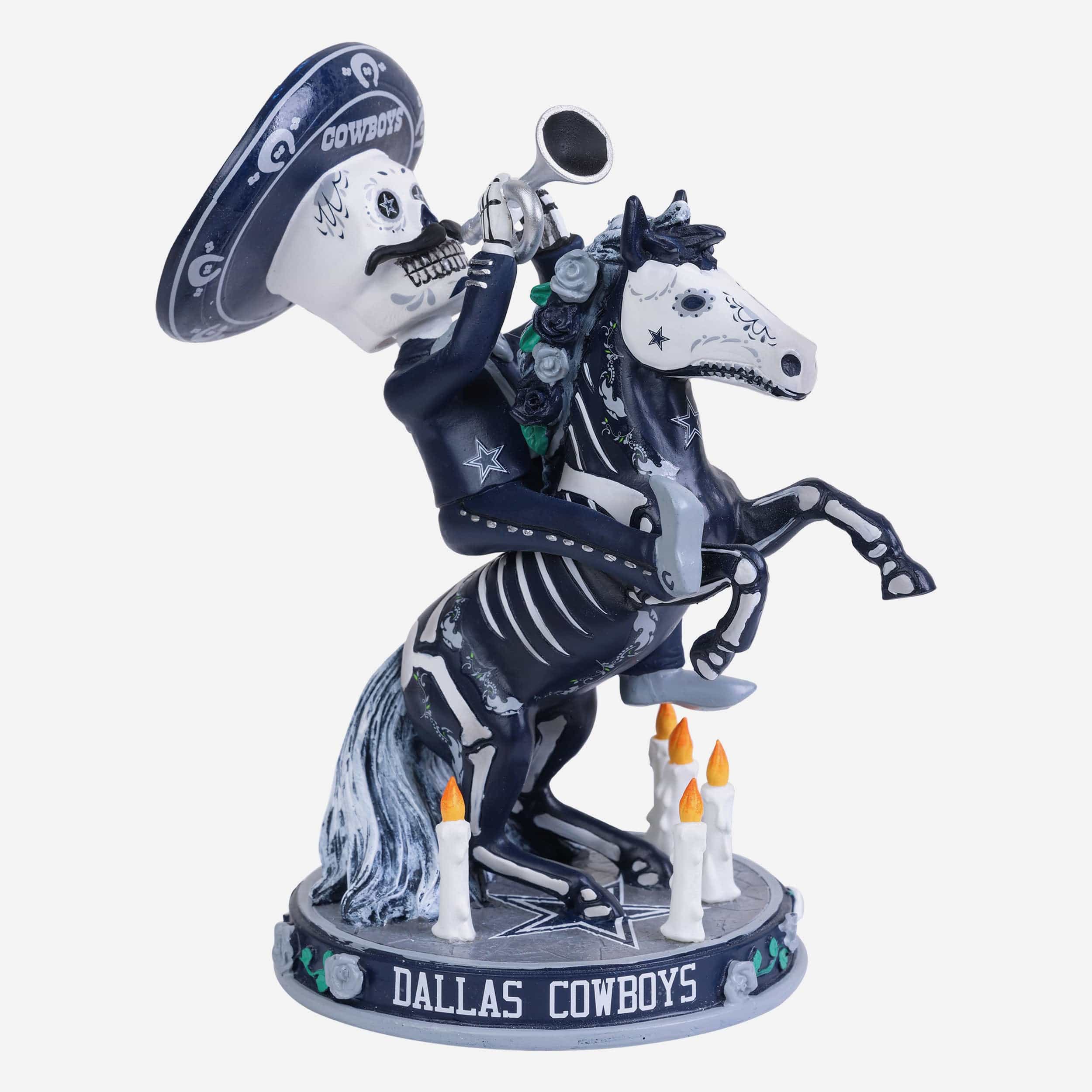 Dallas Cowboys Calavera Bobblehead