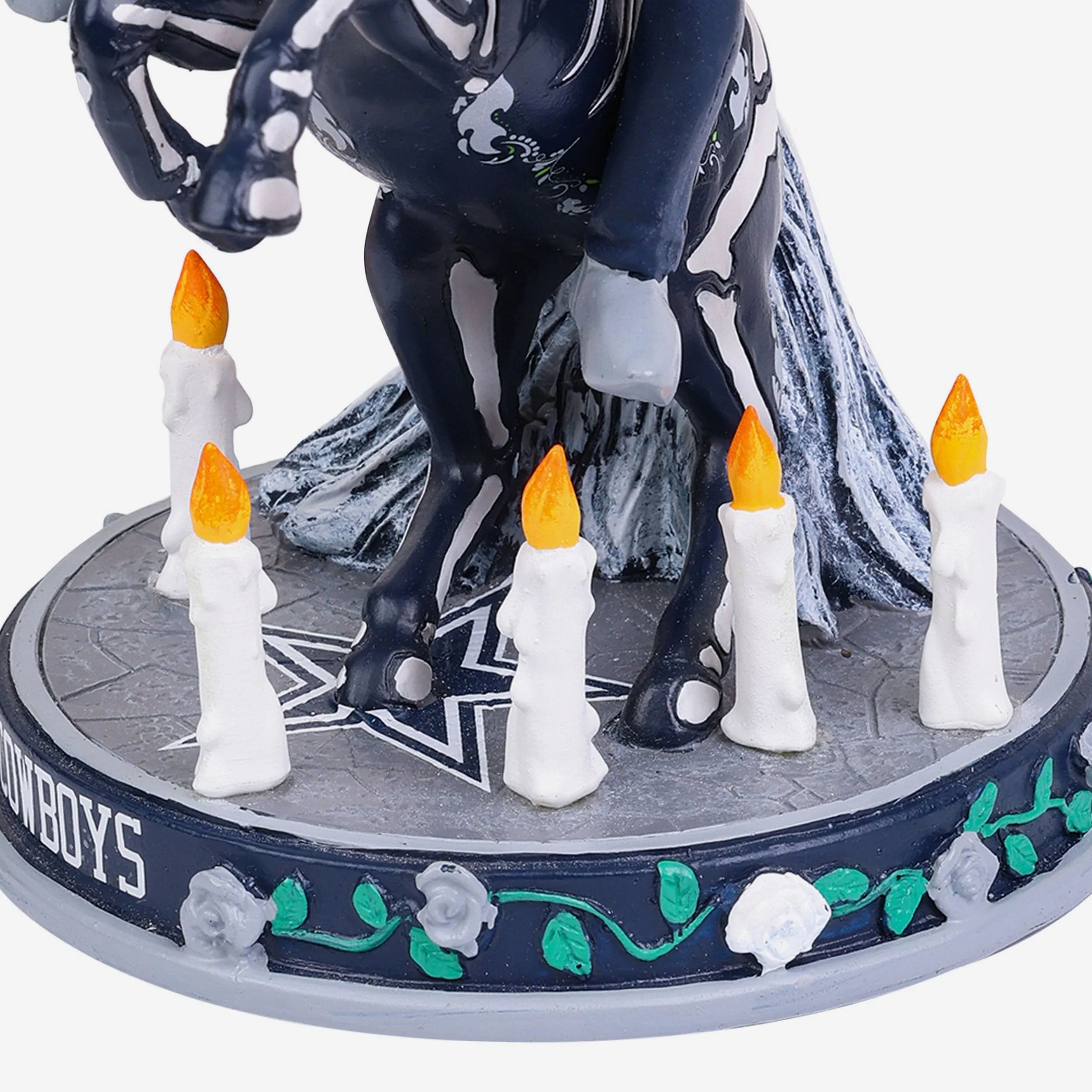 Dallas Cowboys Calavera Bobblehead - Image 4