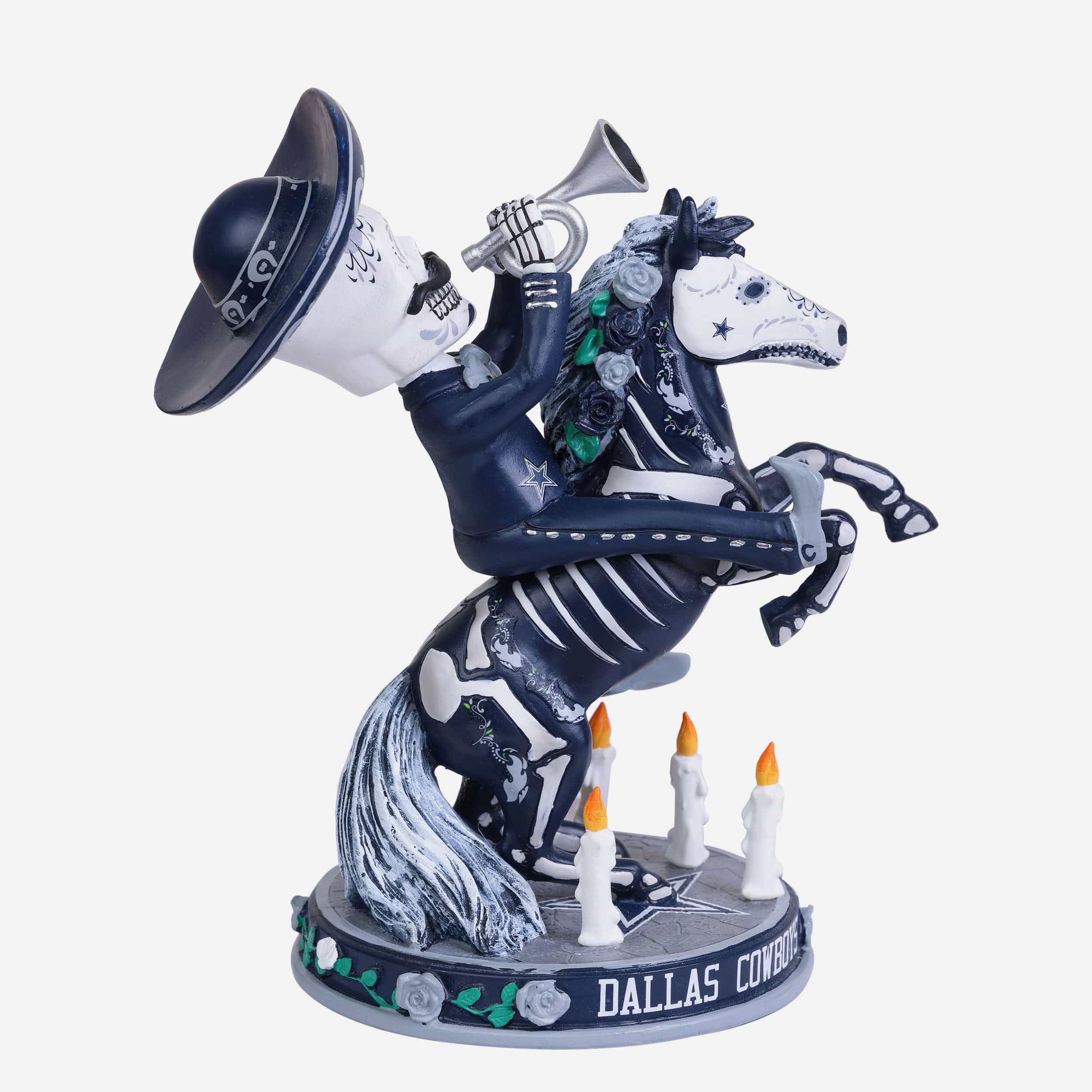Dallas Cowboys Calavera Bobblehead - Image 5