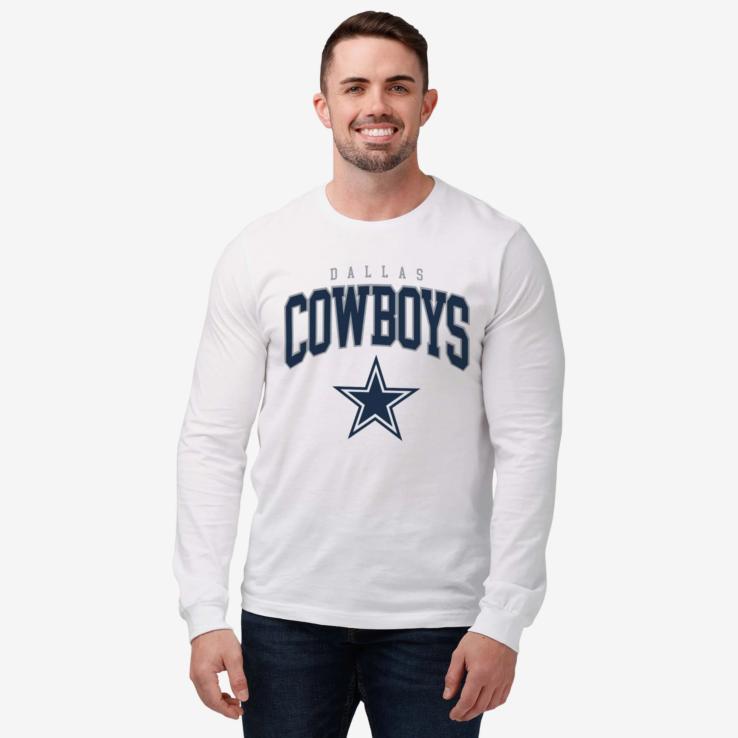 Dallas Cowboys Classic Logo Long Sleeve T-Shirt - Image 2