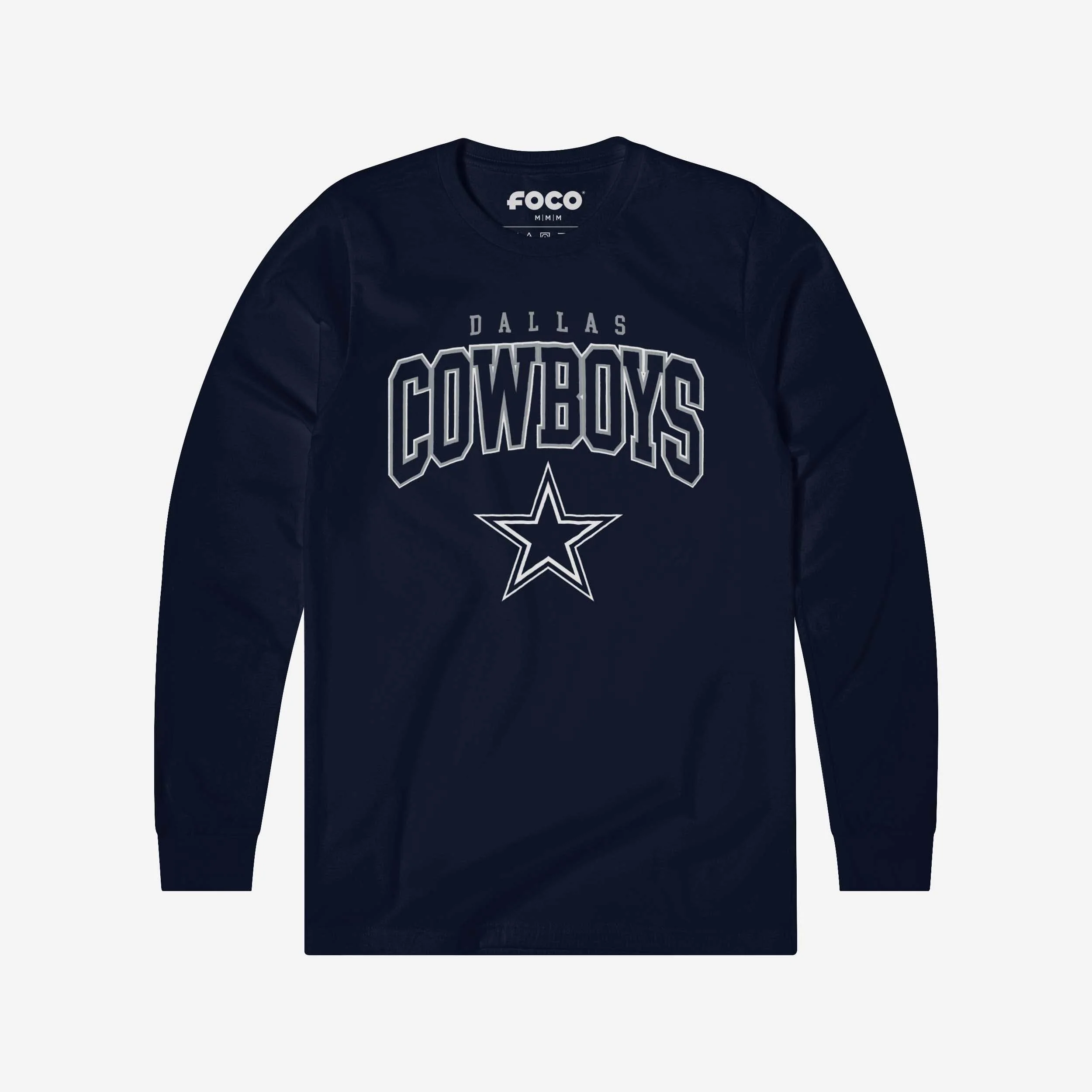 Dallas Cowboys Classic Logo Long Sleeve T-Shirt - Image 5