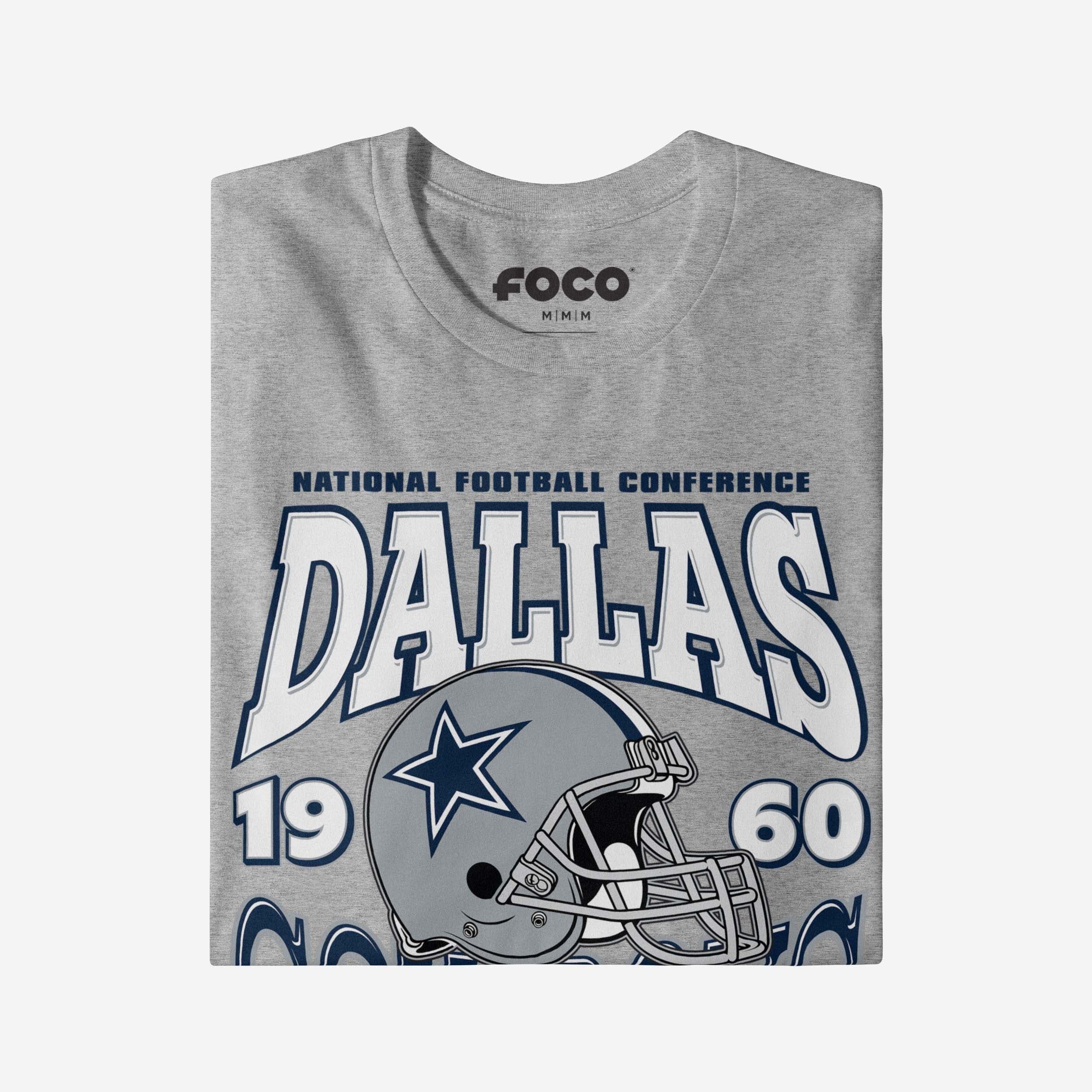 Dallas Cowboys Classic Team Helmet T-Shirt - Image 4