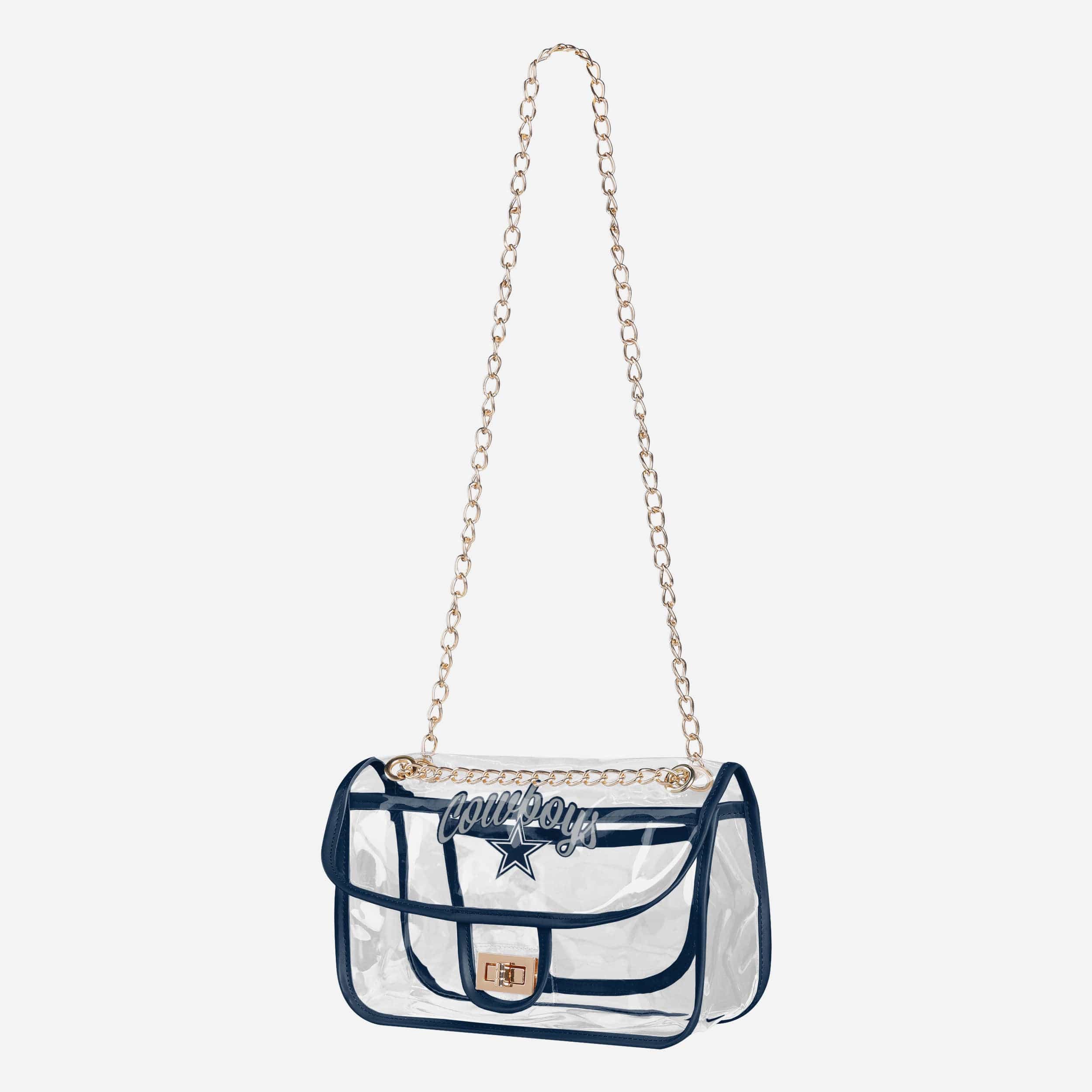 Dallas Cowboys Clear Crossbody Chain Bag - Image 2