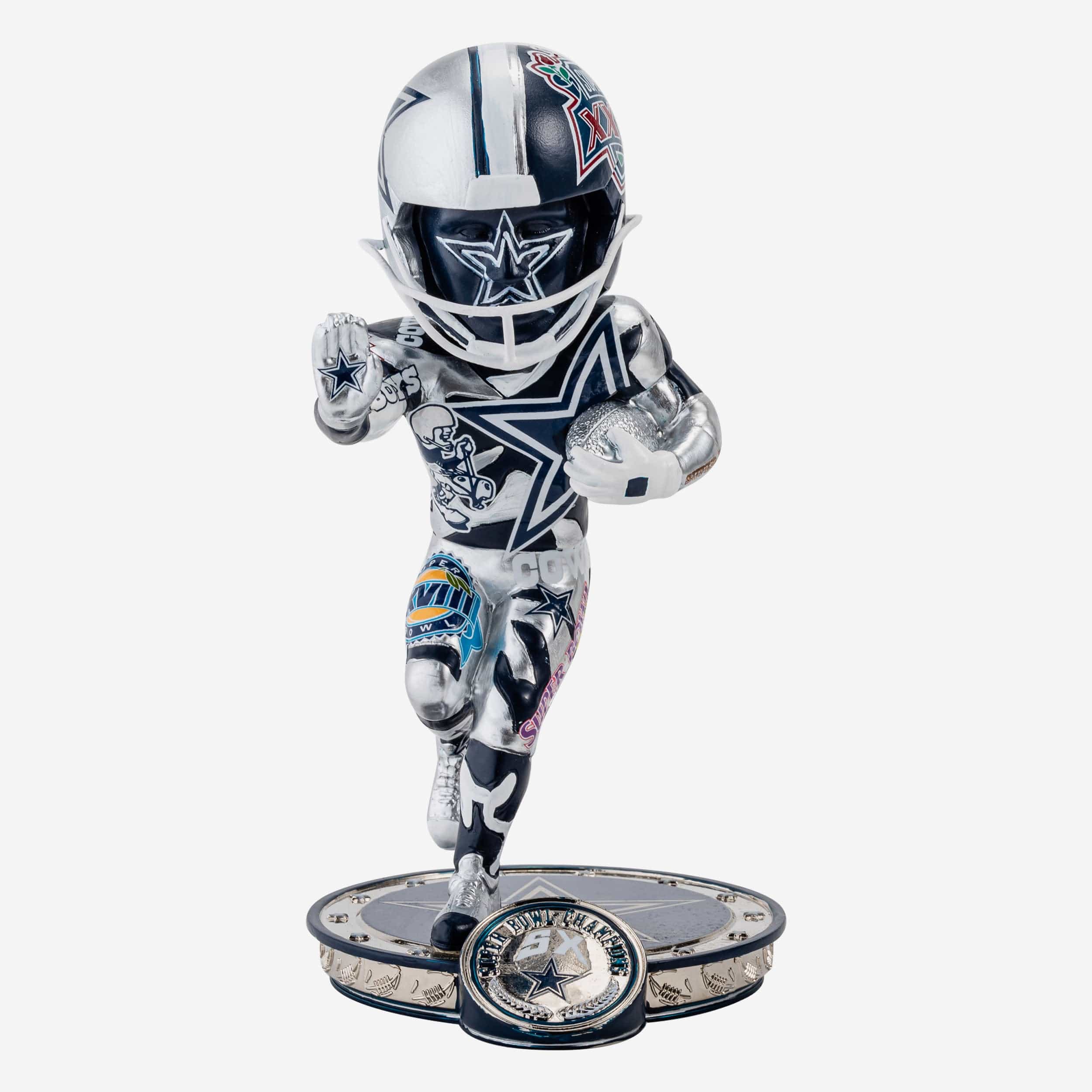 Dallas Cowboys Commemorative Super Bowl Bobblehead