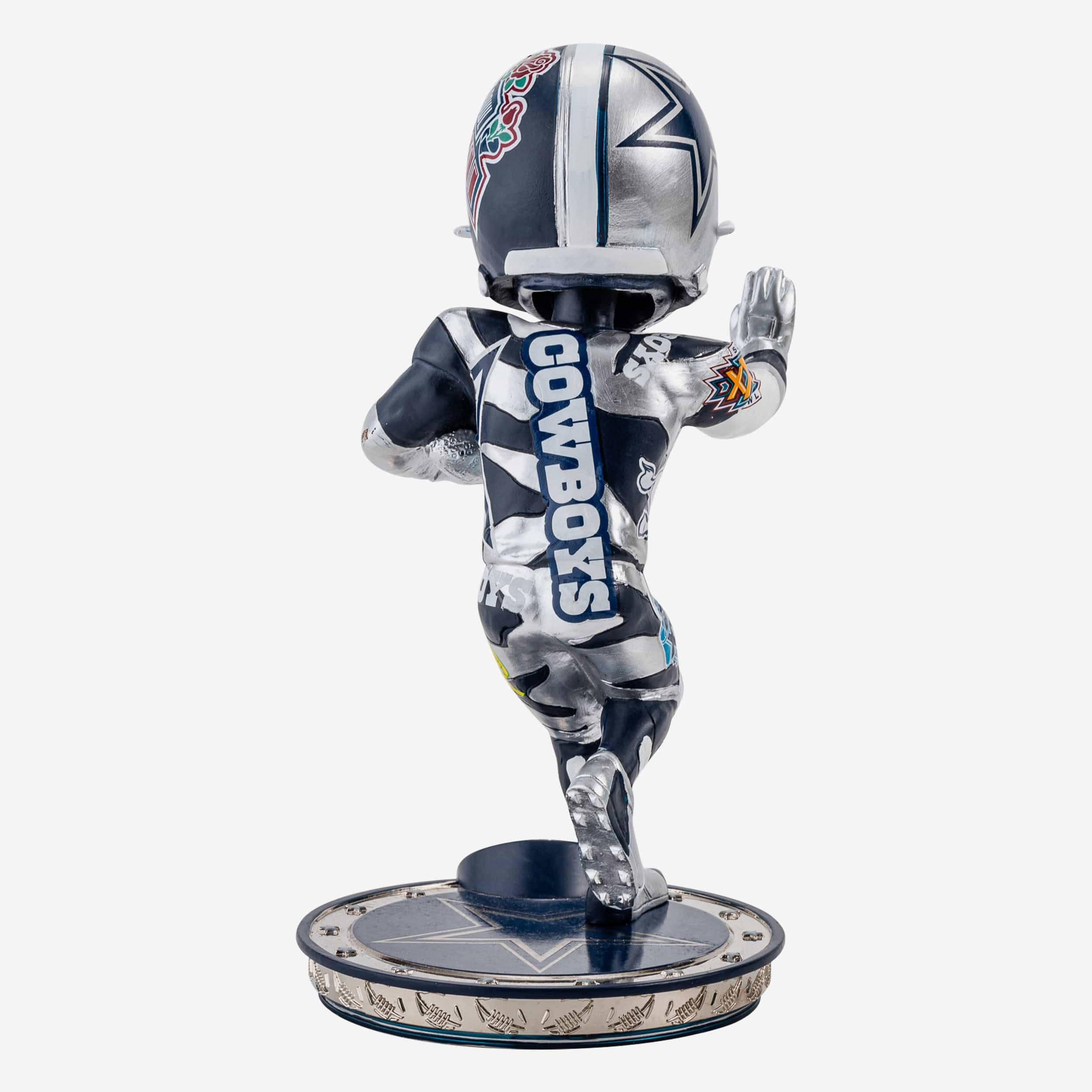 Dallas Cowboys Commemorative Super Bowl Bobblehead - Image 5