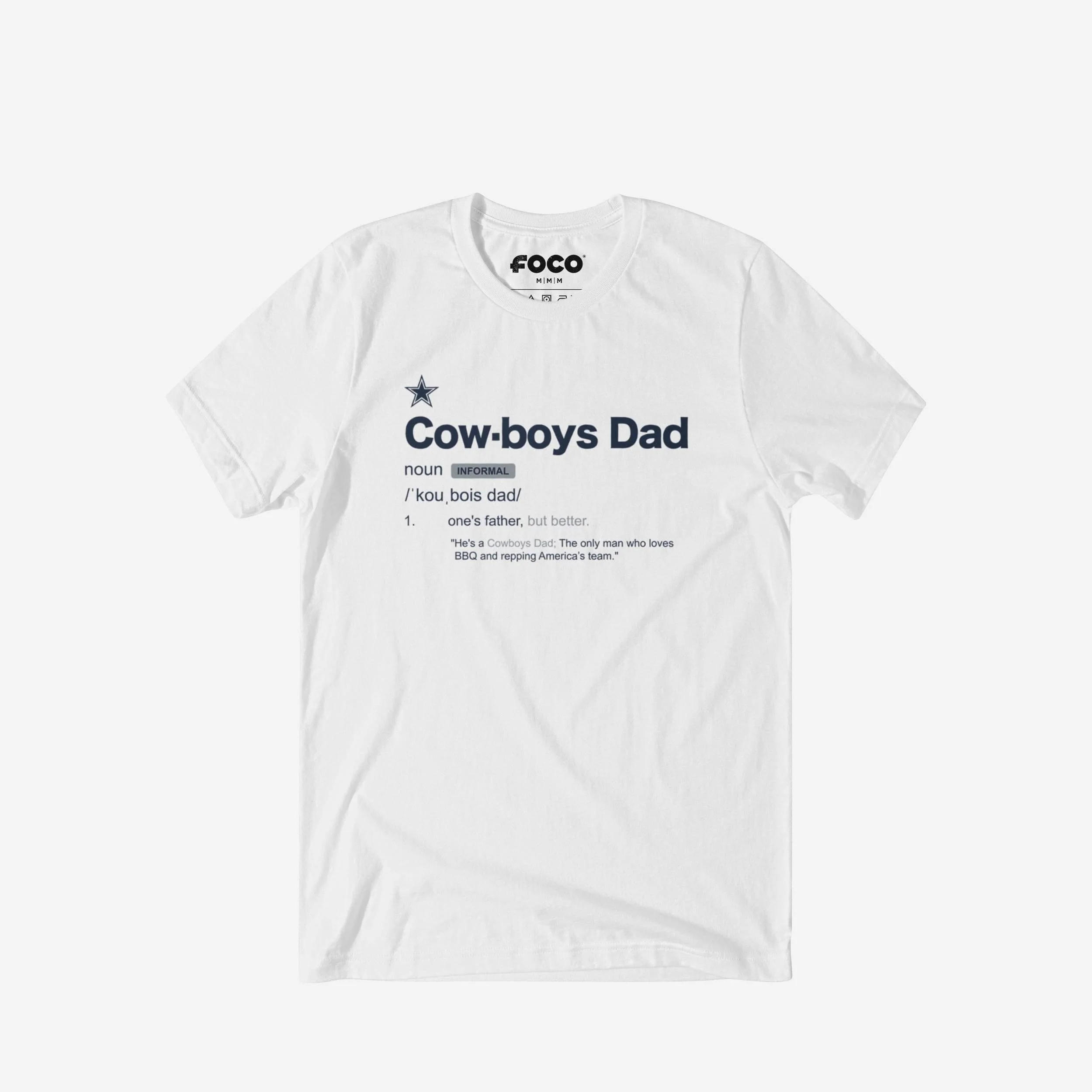 Dallas Cowboys Dad Definition T-Shirt