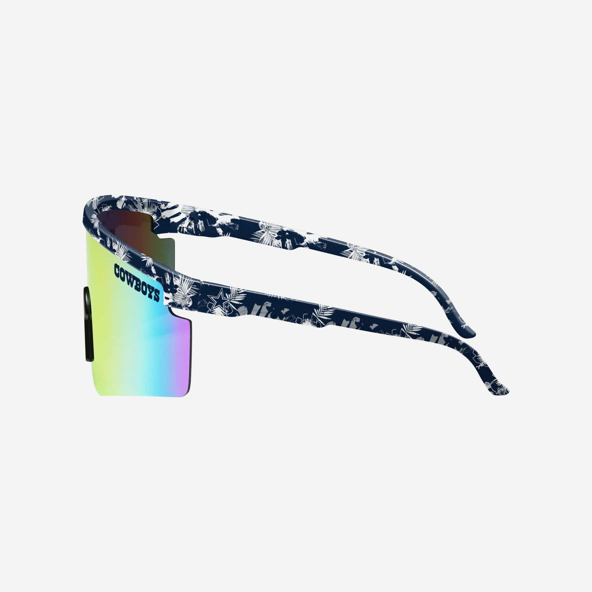 Dallas Cowboys Floral Large Frame Sunglasses - Image 3