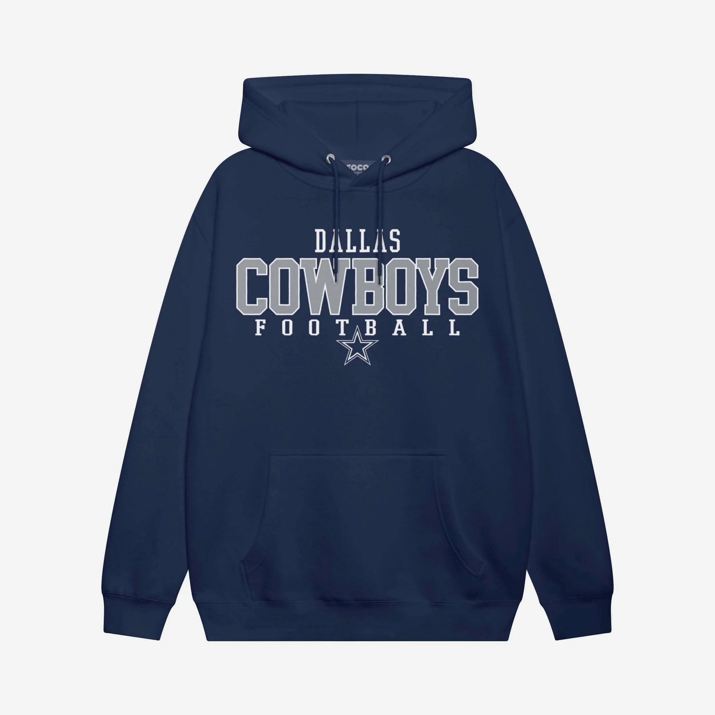 Dallas Cowboys Football Wordmark Hoodie