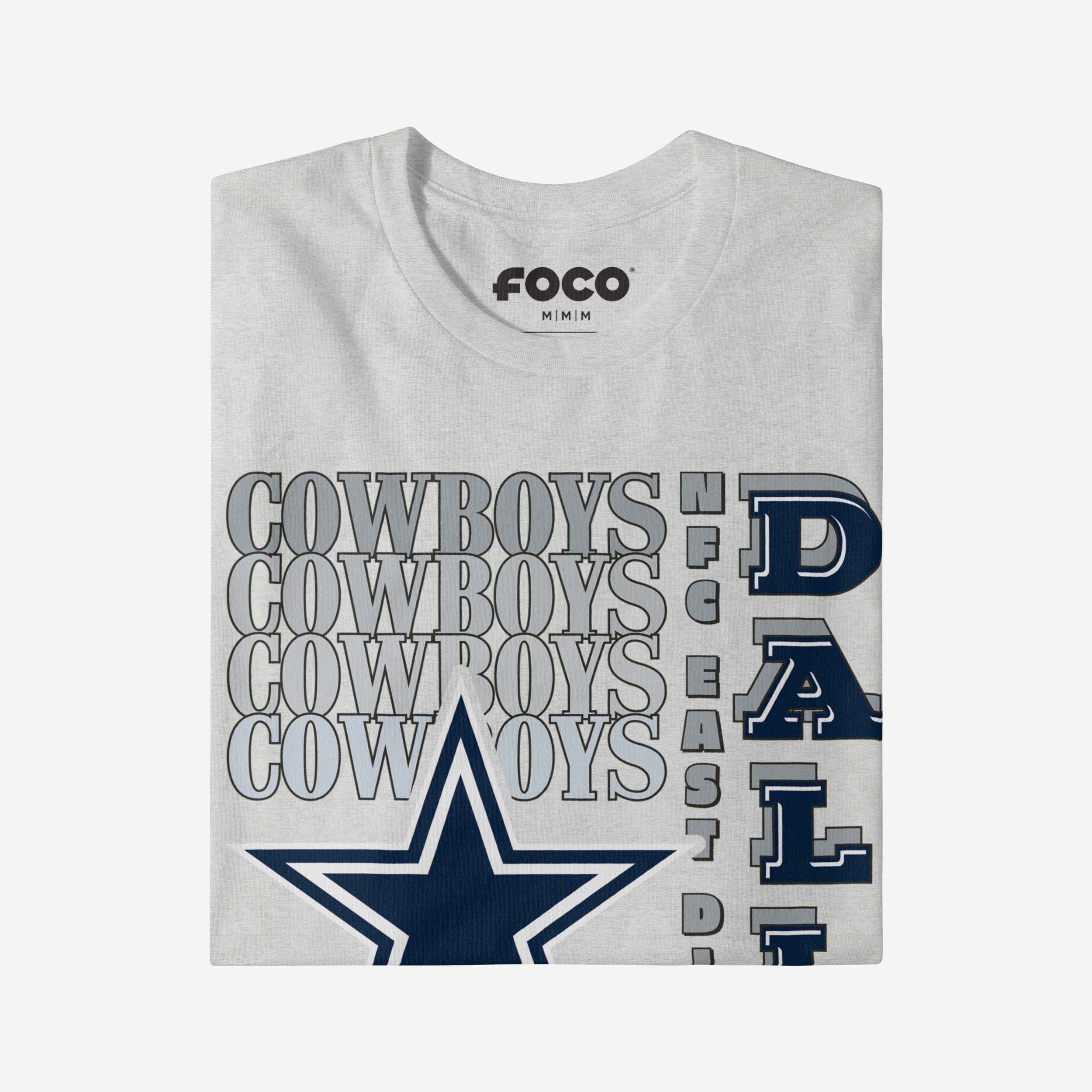 Dallas Cowboys Gradient Wordmark T-Shirt - Image 3