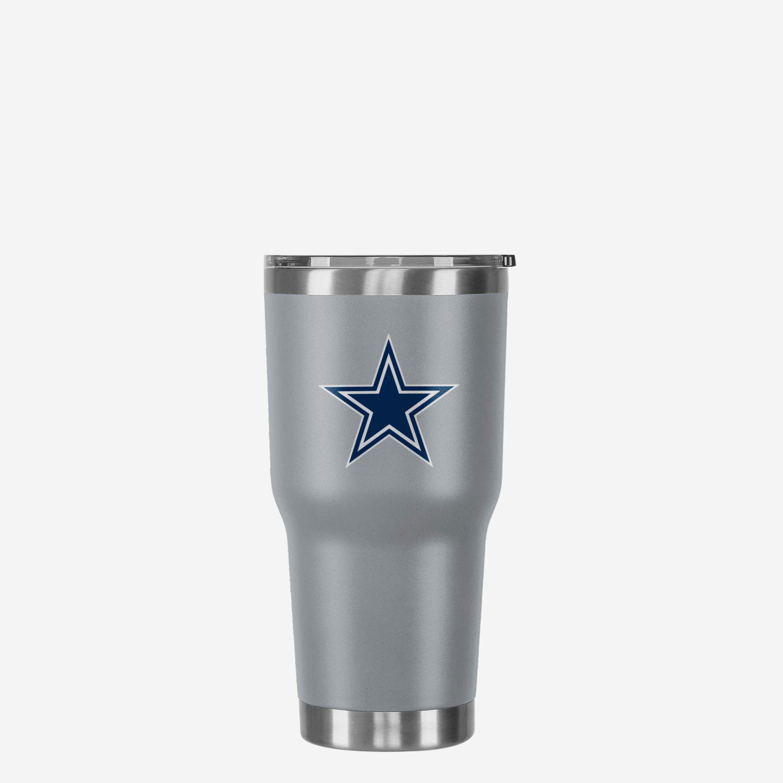 Dallas Cowboys Gray Team Logo 30 oz Tumbler