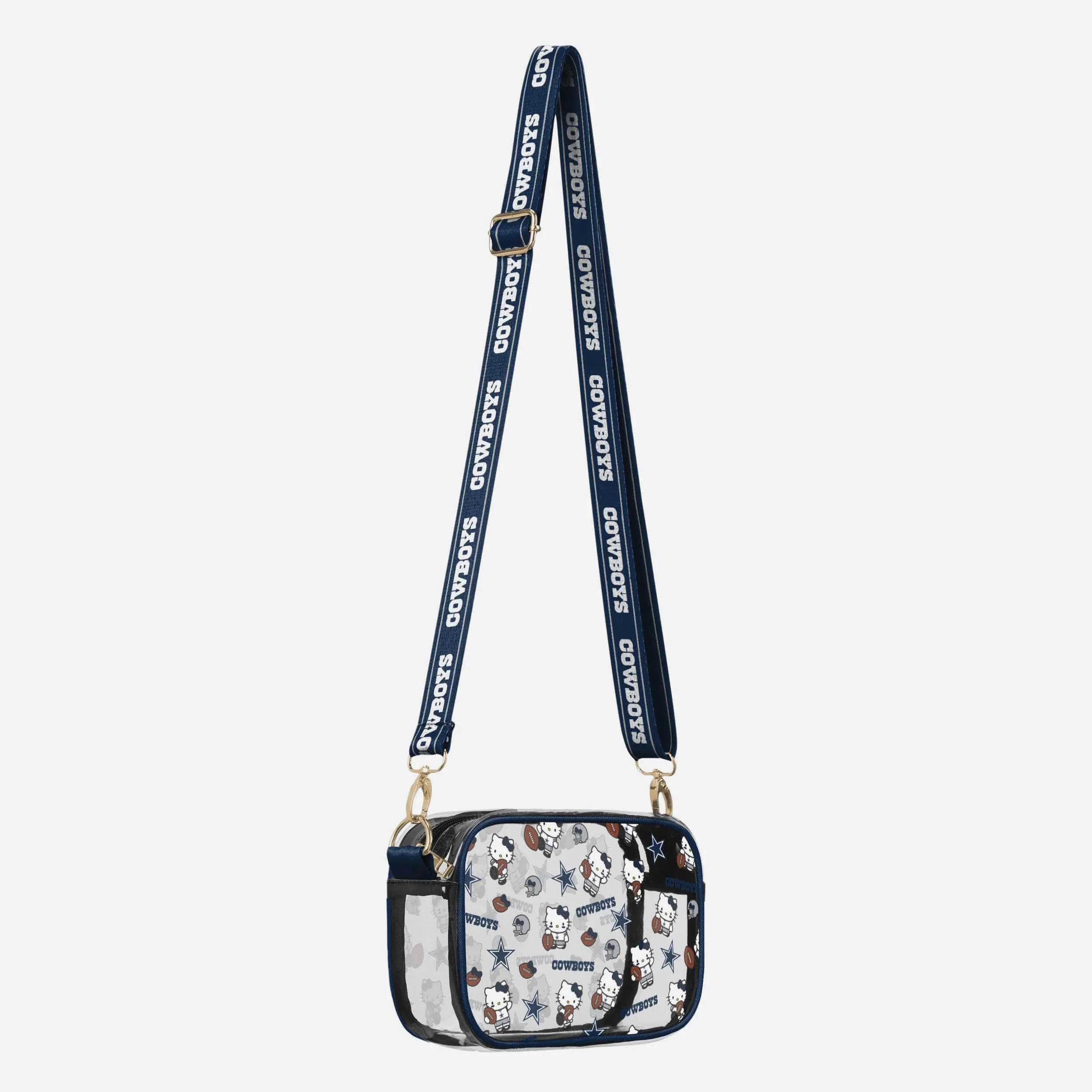 Dallas Cowboys Hello Kitty® Clear Crossbody Bag - Image 2