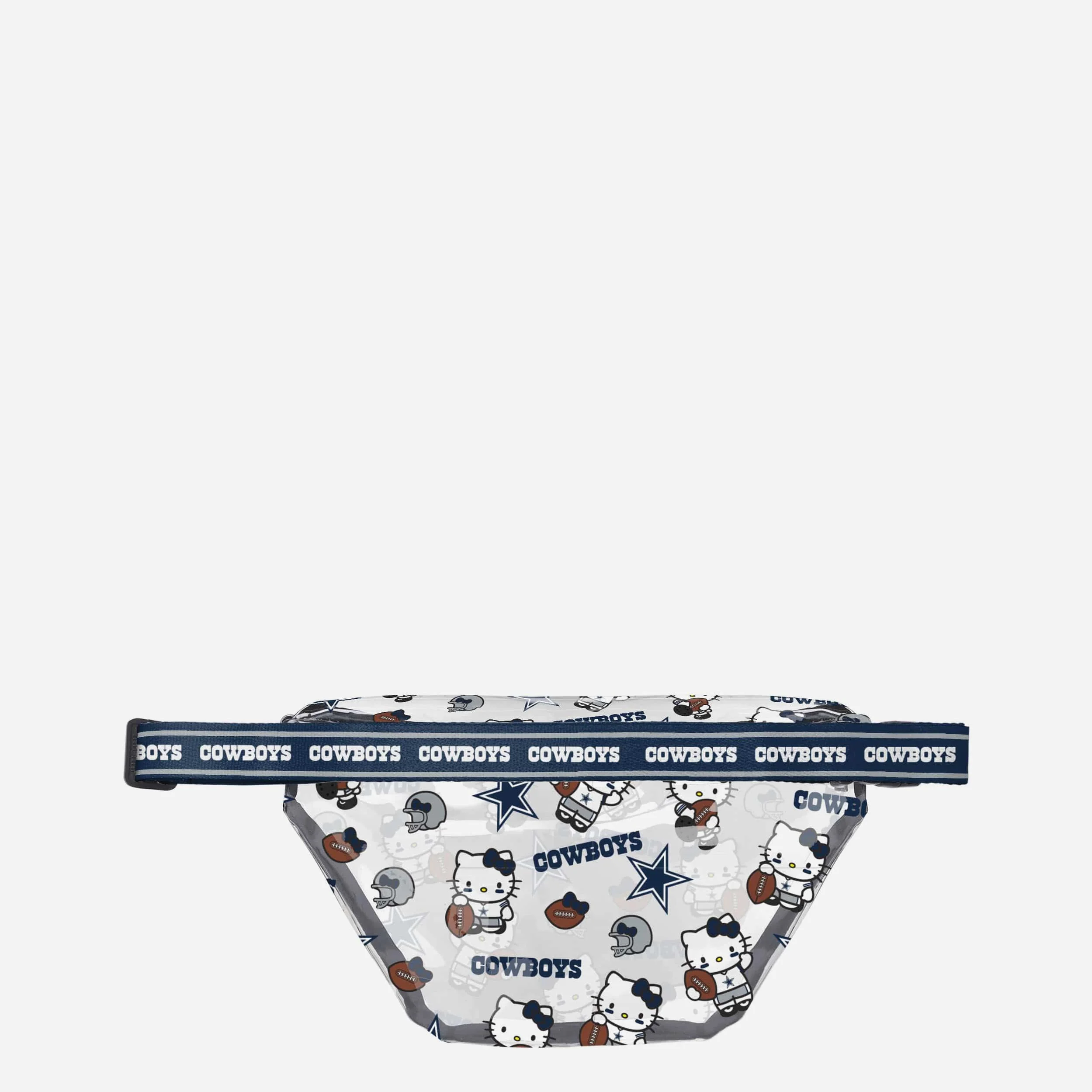 Dallas Cowboys Hello Kitty® Clear Fanny Pack - Image 2