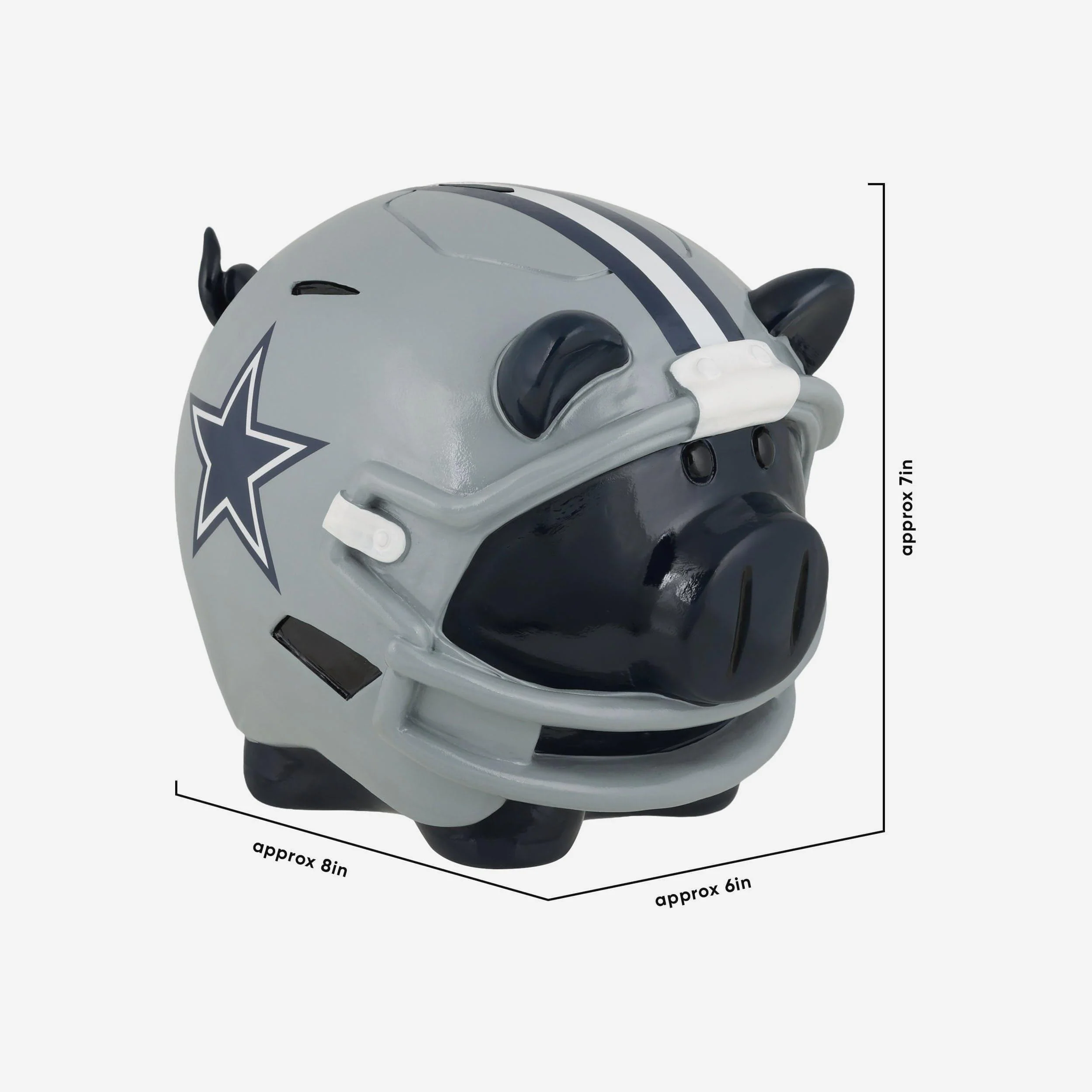 Dallas Cowboys Helmet Piggy Bank - Image 4