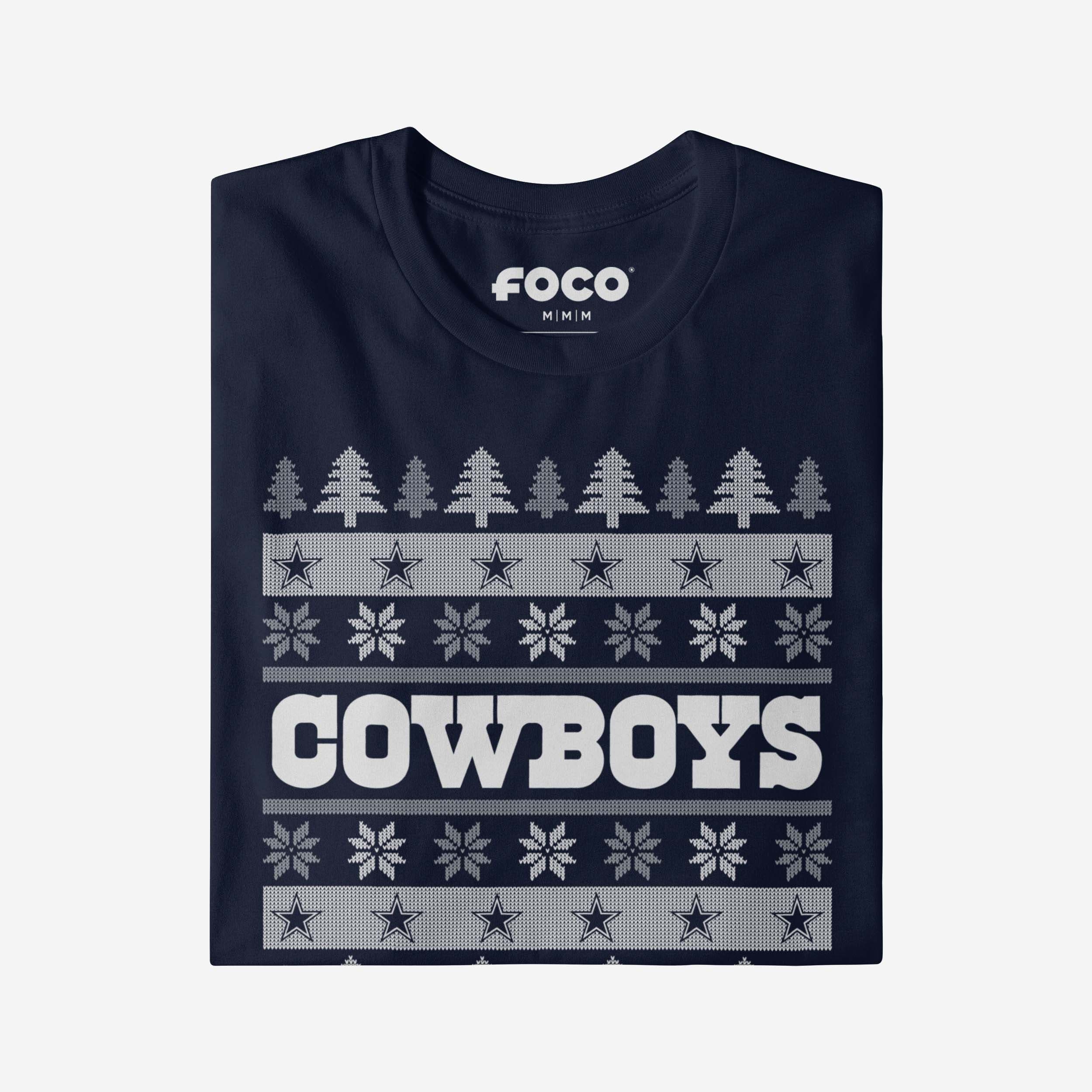 Dallas Cowboys Holiday Sweater T-Shirt - Image 4