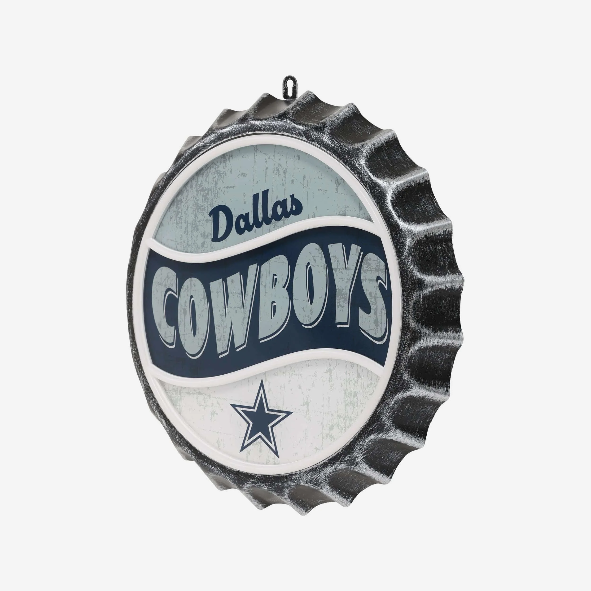 Dallas Cowboys LED Neon Backlit Bottle Cap Wall Sign - Image 3